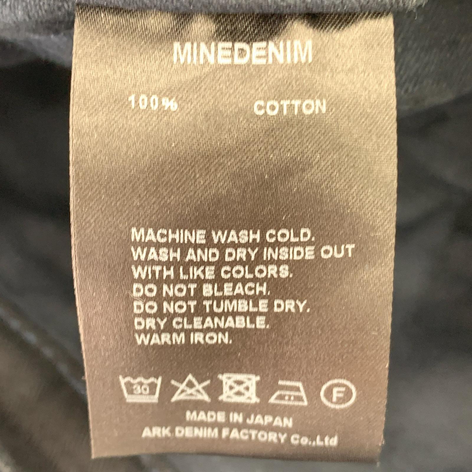 パンツ MINEDENIM f work denim WPS-701-39-322 紺 (9) ネイビー