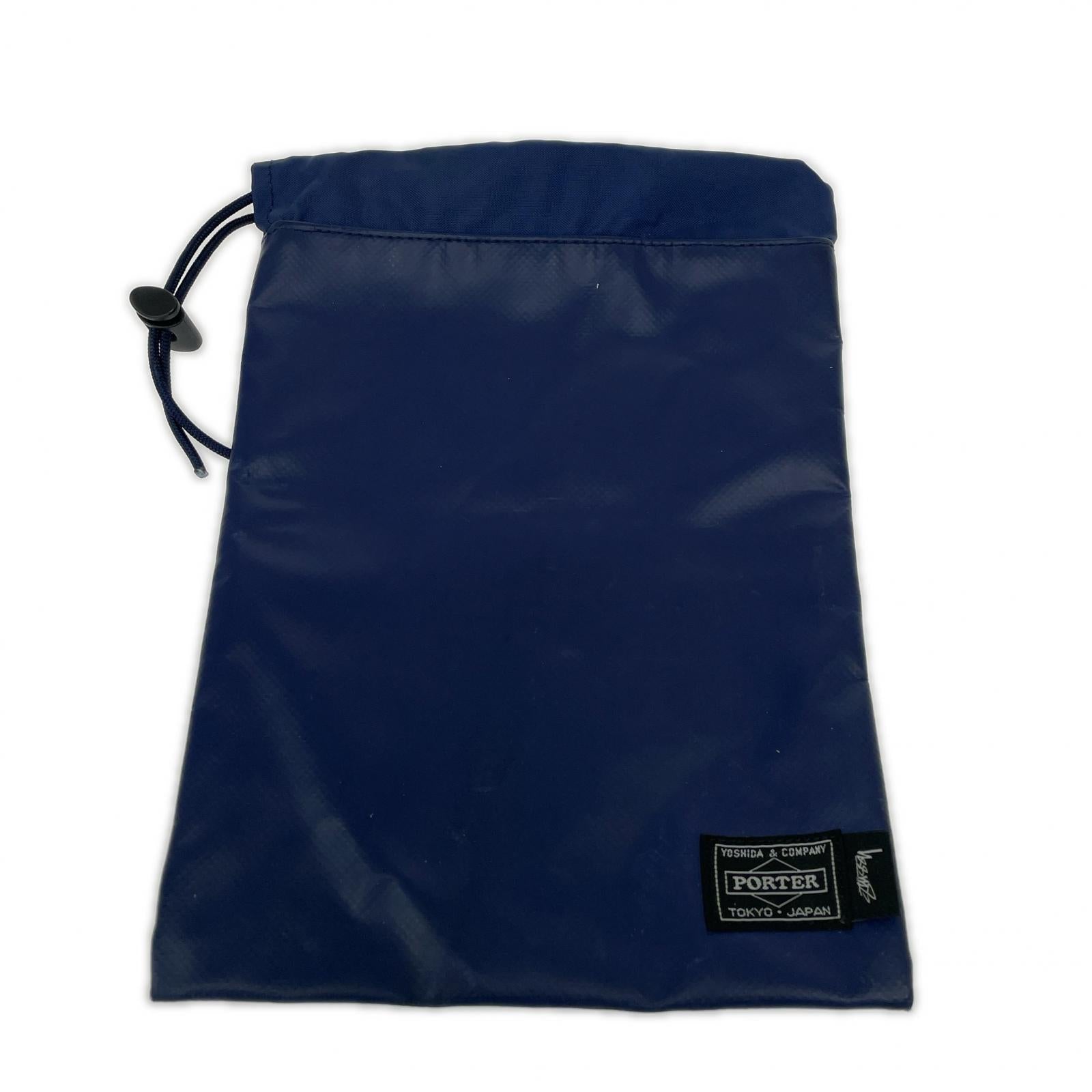その他バッグ ×STUSSY 巾着 ポーチ ネイビー ネイビー