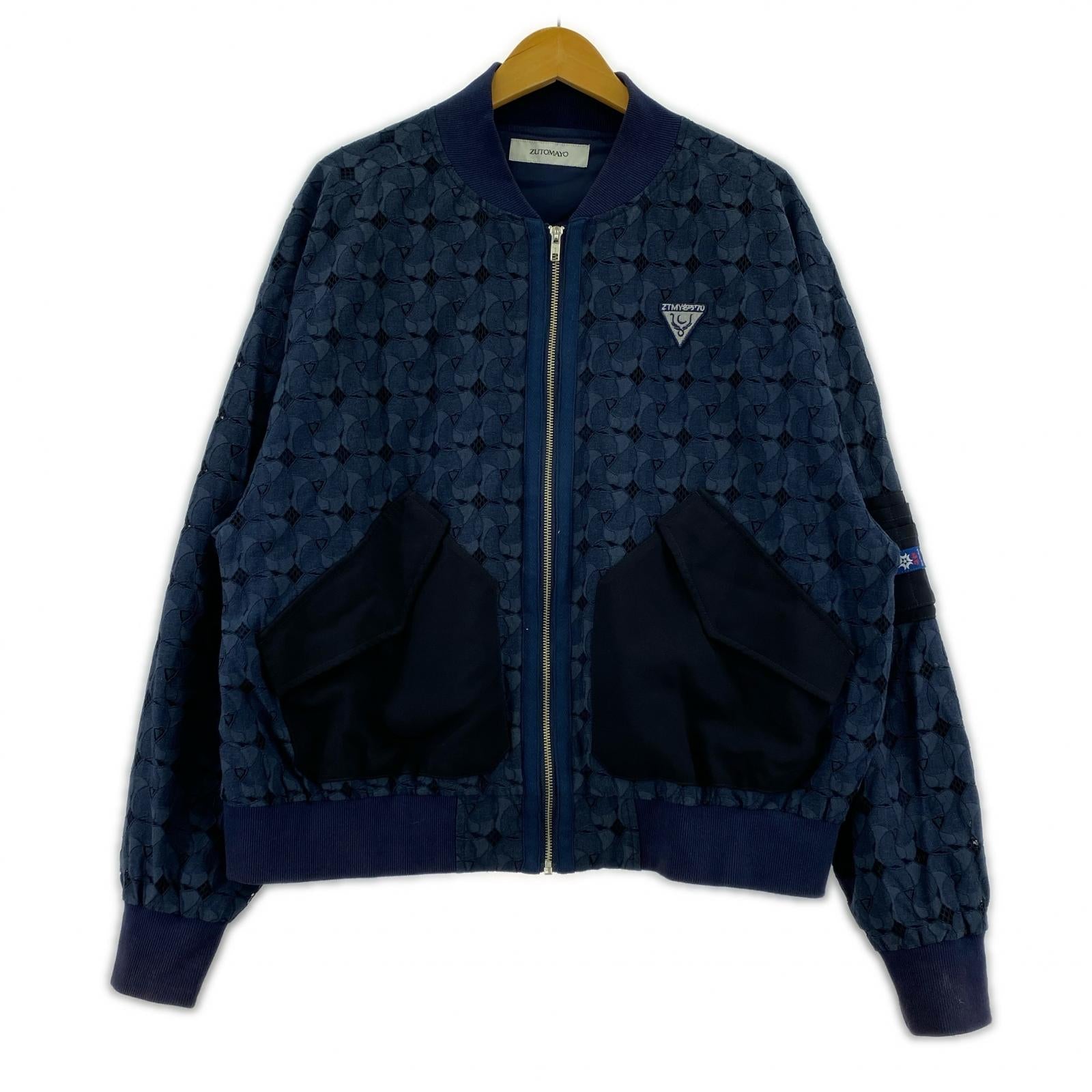 ジャケット ZUTOMAYO Electric Fan Blouson L L ネイビー
