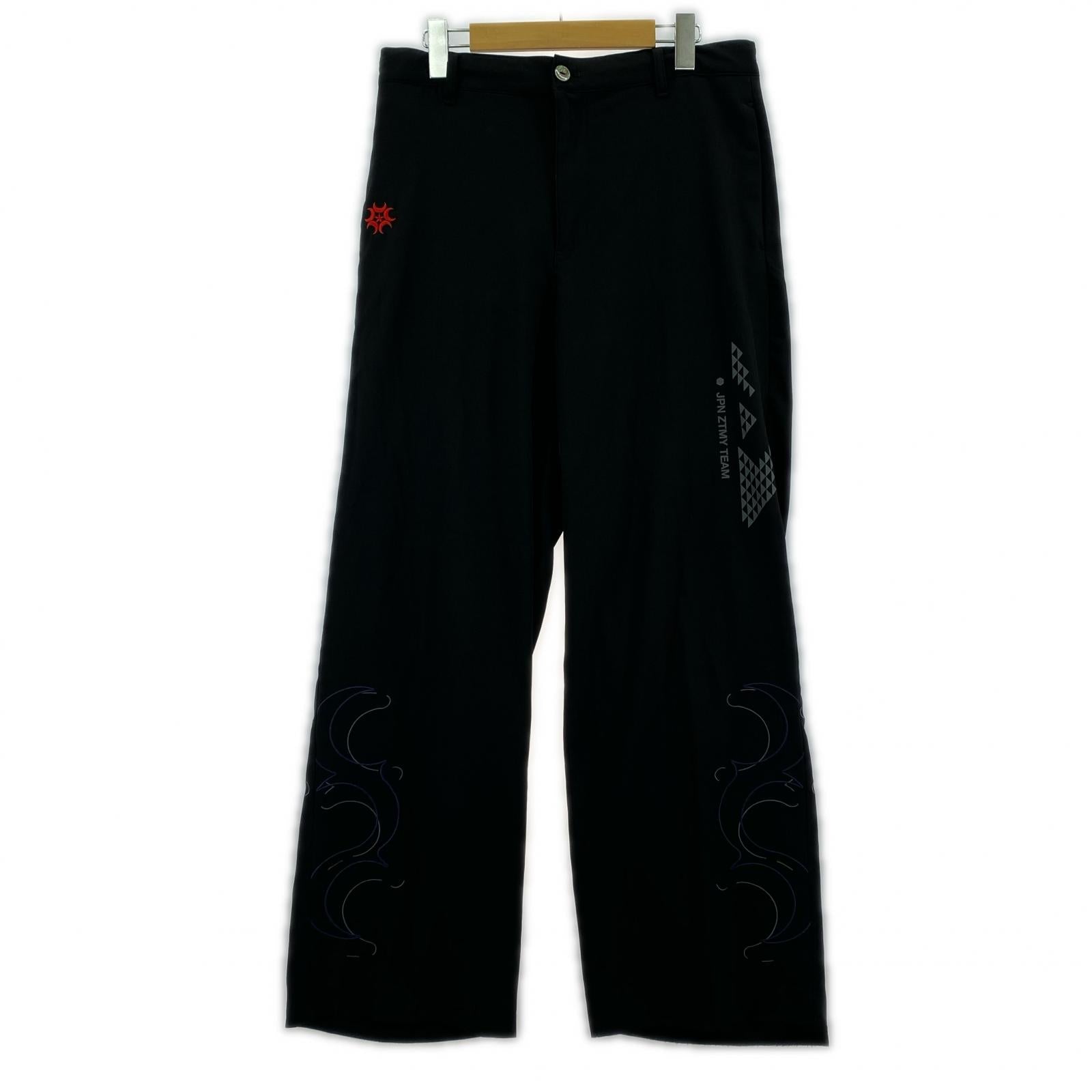 パンツ ZUTOMAYO スラックス ブラック XL ブラック