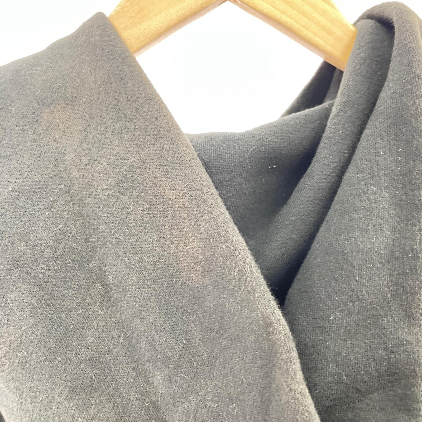 パーカー ESSENTIALS FEAR OF GOD ラバーロゴ 黒 (M) M ブラック