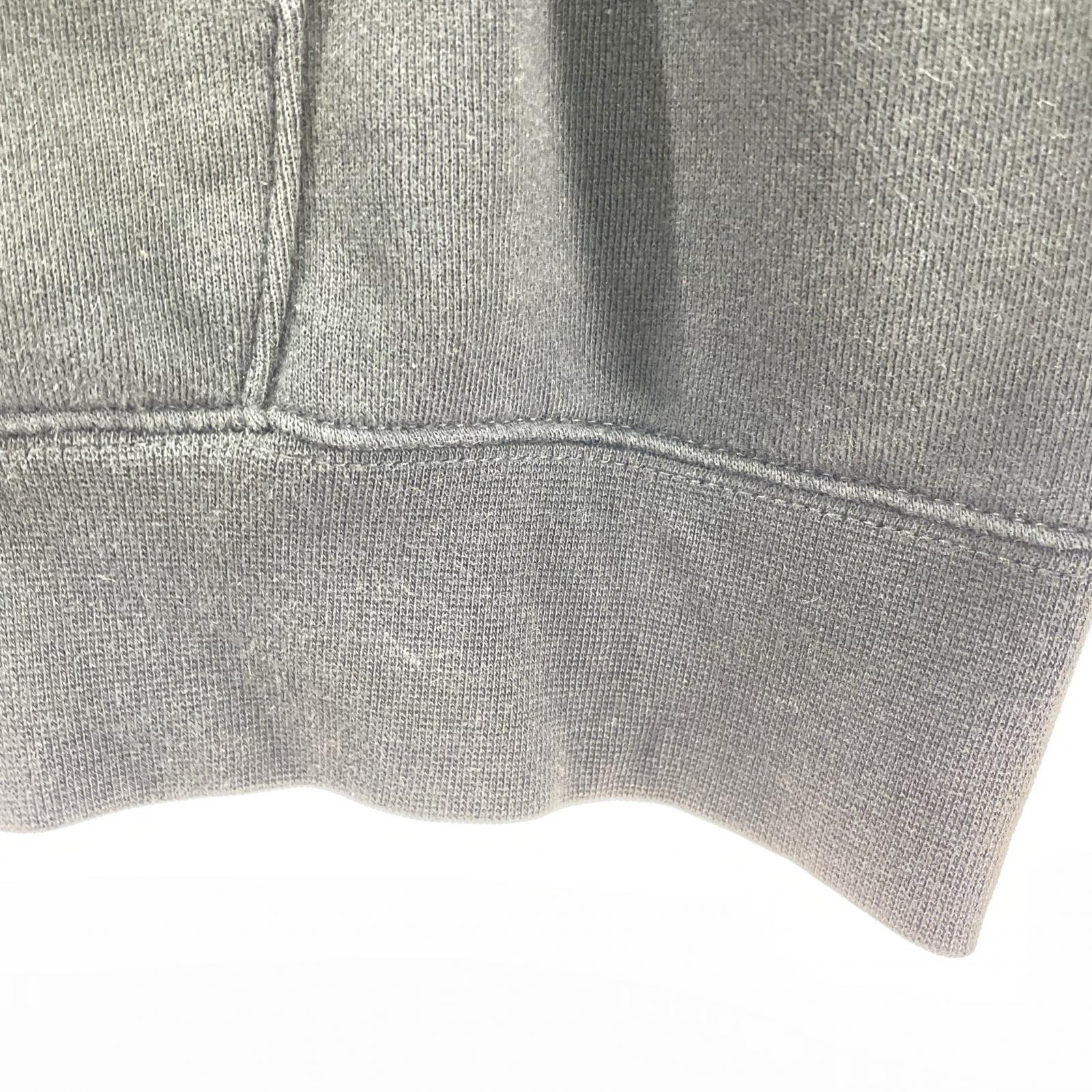 パーカー ESSENTIALS FEAR OF GOD ラバーロゴ 黒 (M) M ブラック