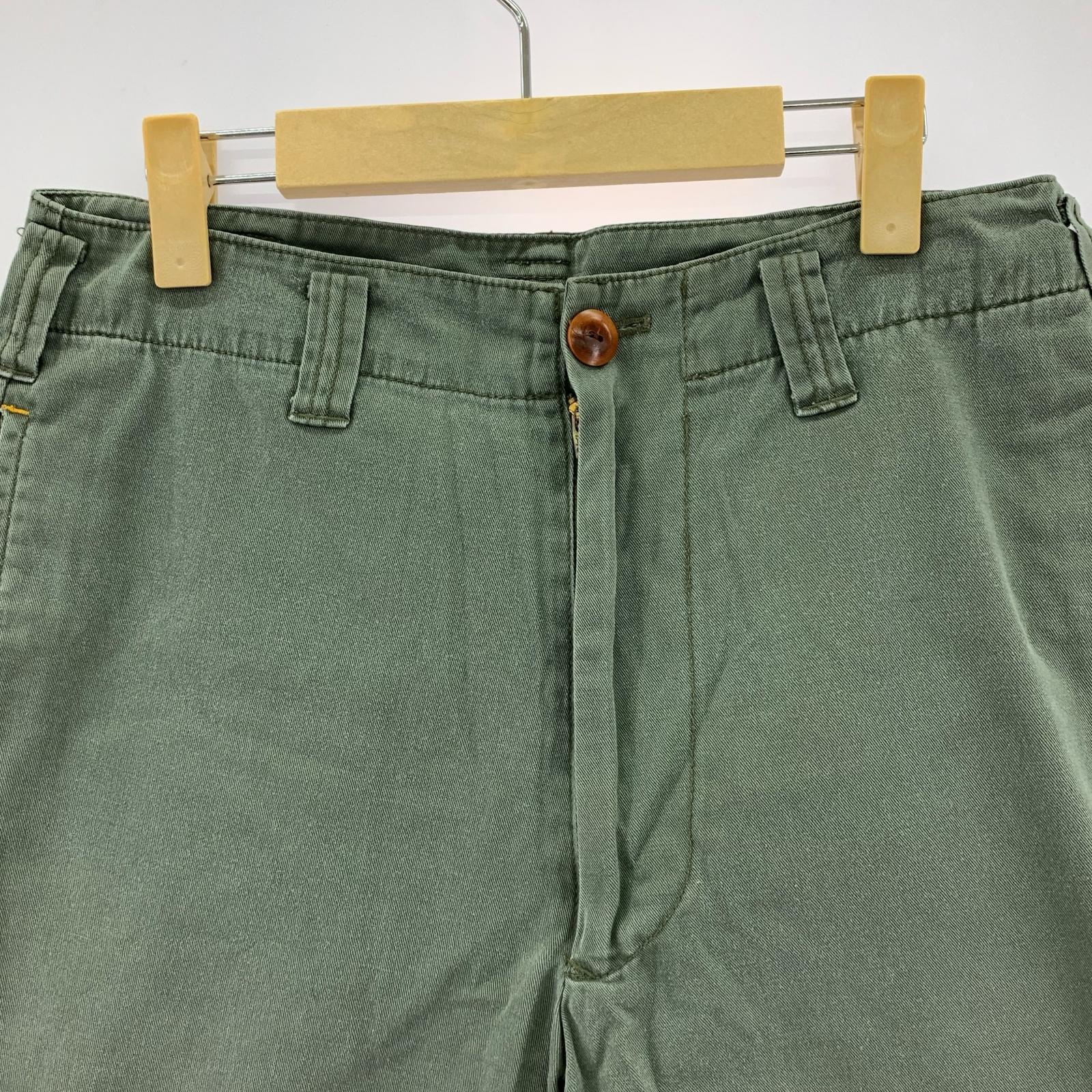 ショートパンツ dezert 90s頃 コットンハーフパンツ S オリーブ S
