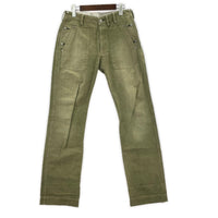 パンツ STONE ISLAND 06SS メタルボタンデザイントラウザー 30 オリーブ 30