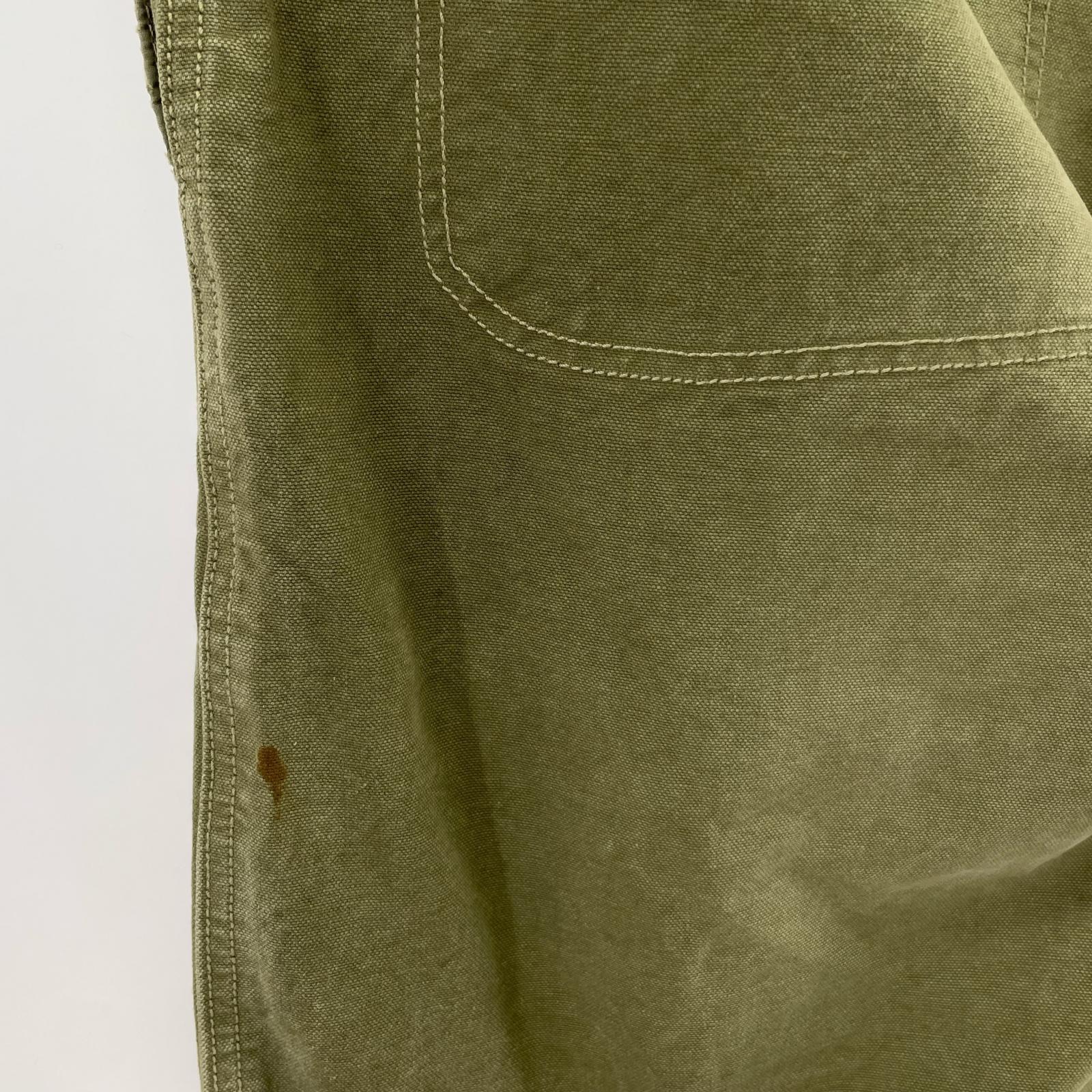 パンツ STONE ISLAND 06SS メタルボタンデザイントラウザー 30 オリーブ 30