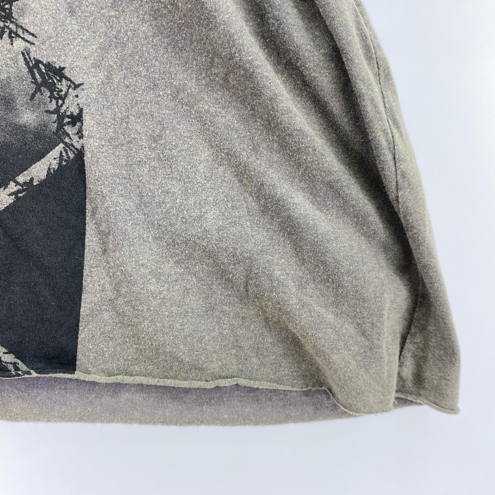 半袖Ｔシャツ ×Jesse Draxler ウォッシュ加工レイヤードカットソー BLK/3 3 グレー