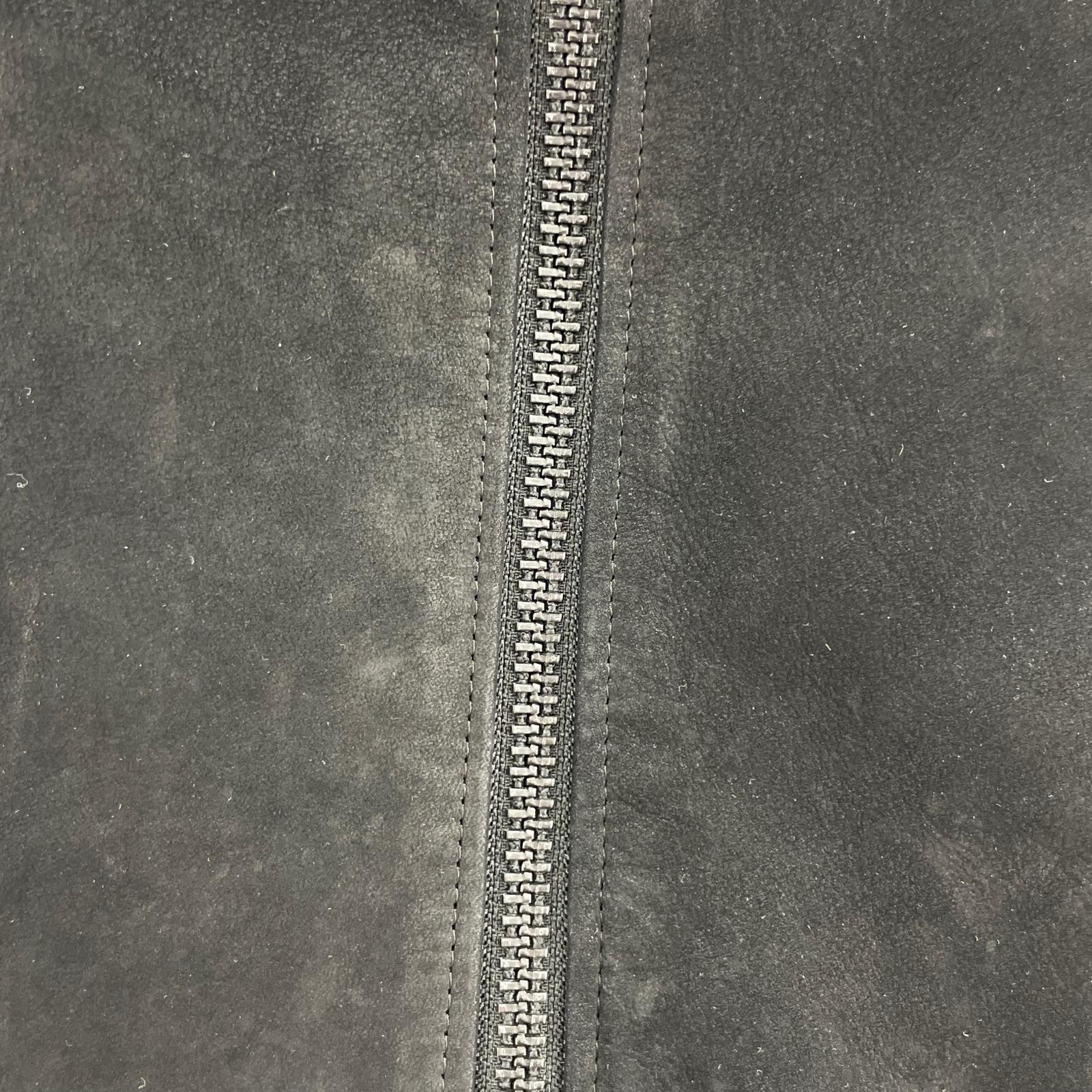 レザージャケット A LEATHER 牛革 レザージャケット　黒　52 ブラック