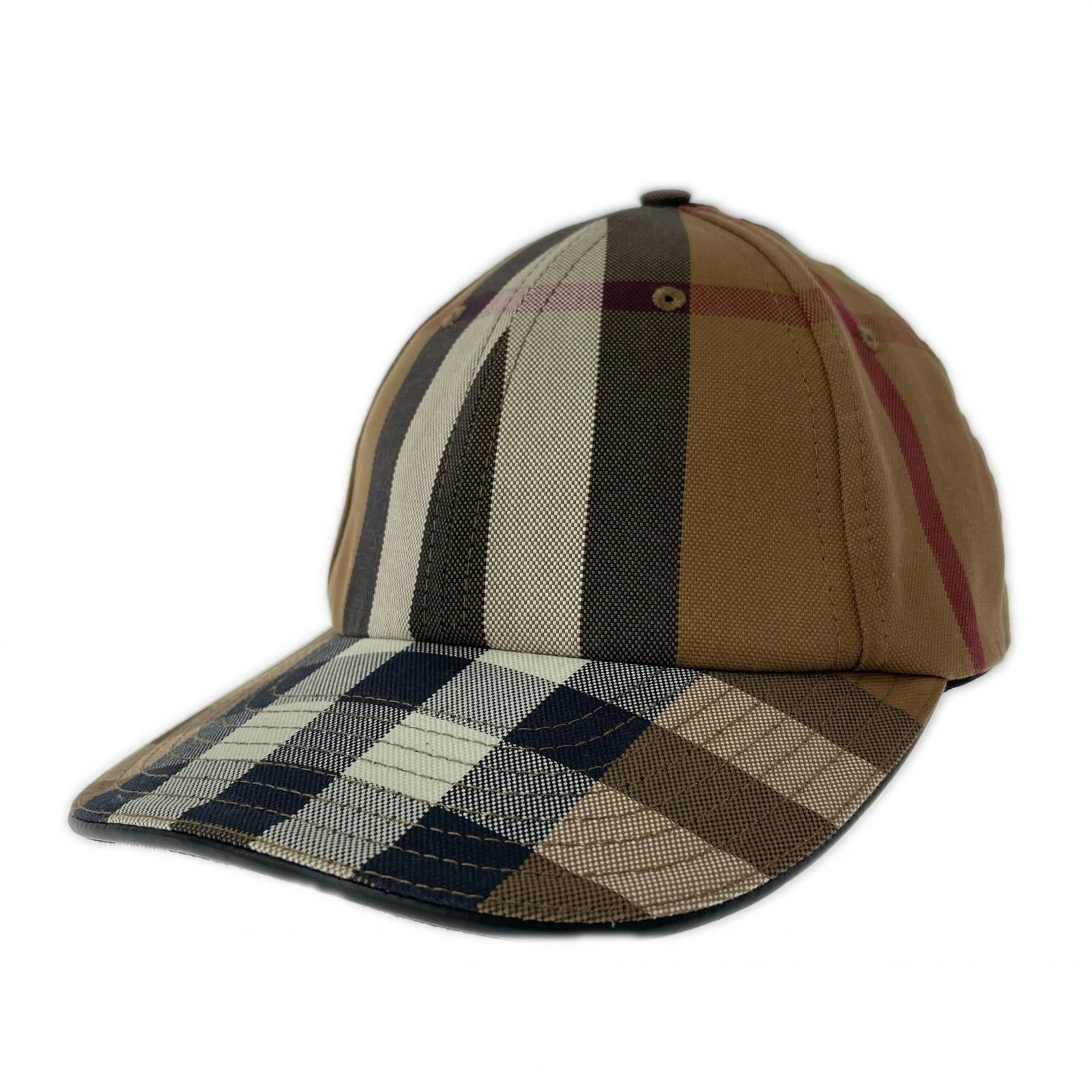 キャップ ノバチェック Denim 6-Panel キャップ M