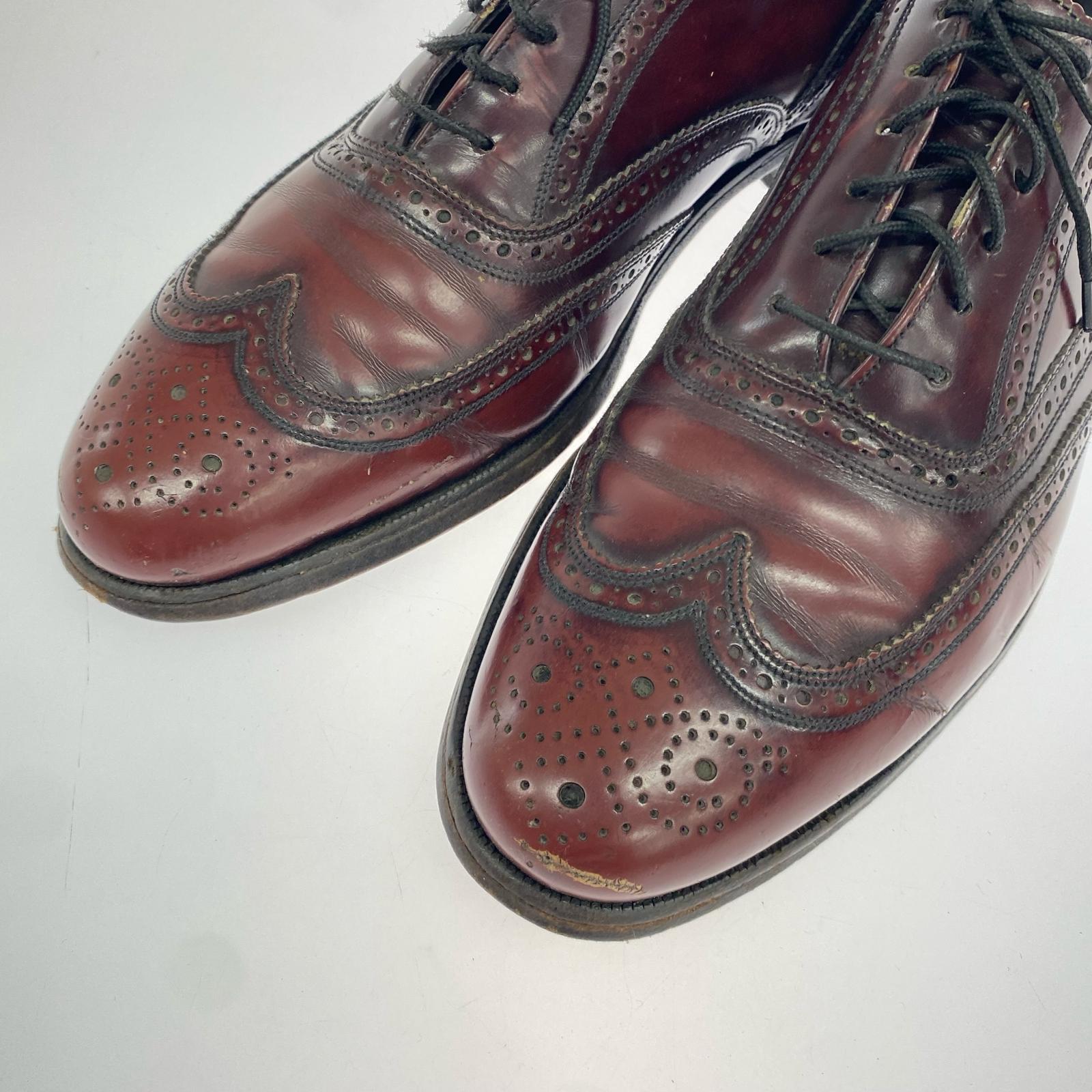 シューズ florsheim ドレスシューズ 茶 ブラウン