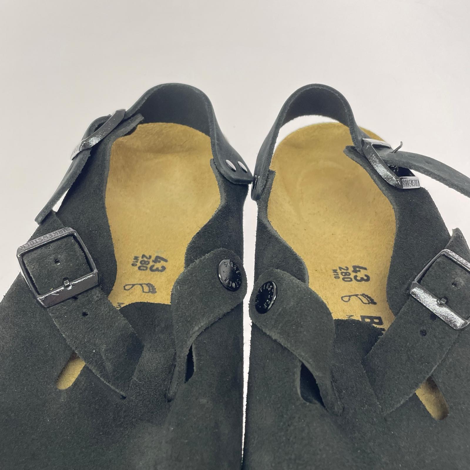 シューズ Tokio 2 Suede トキオ スウェード サンダル-43 28cm (US10 UK9 1/2 EU46) ブラック