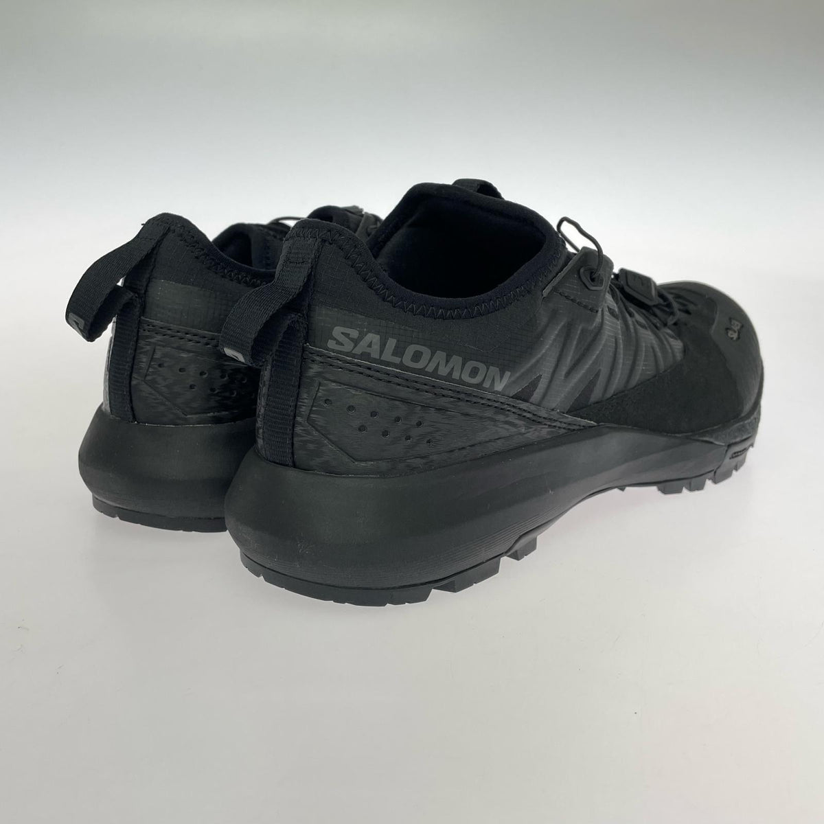 スニーカー SALOMON ALPINWAY ADVANCED 475957 (26.5) 26.5cm (US8 1/2 UK8 EU43) ブラック