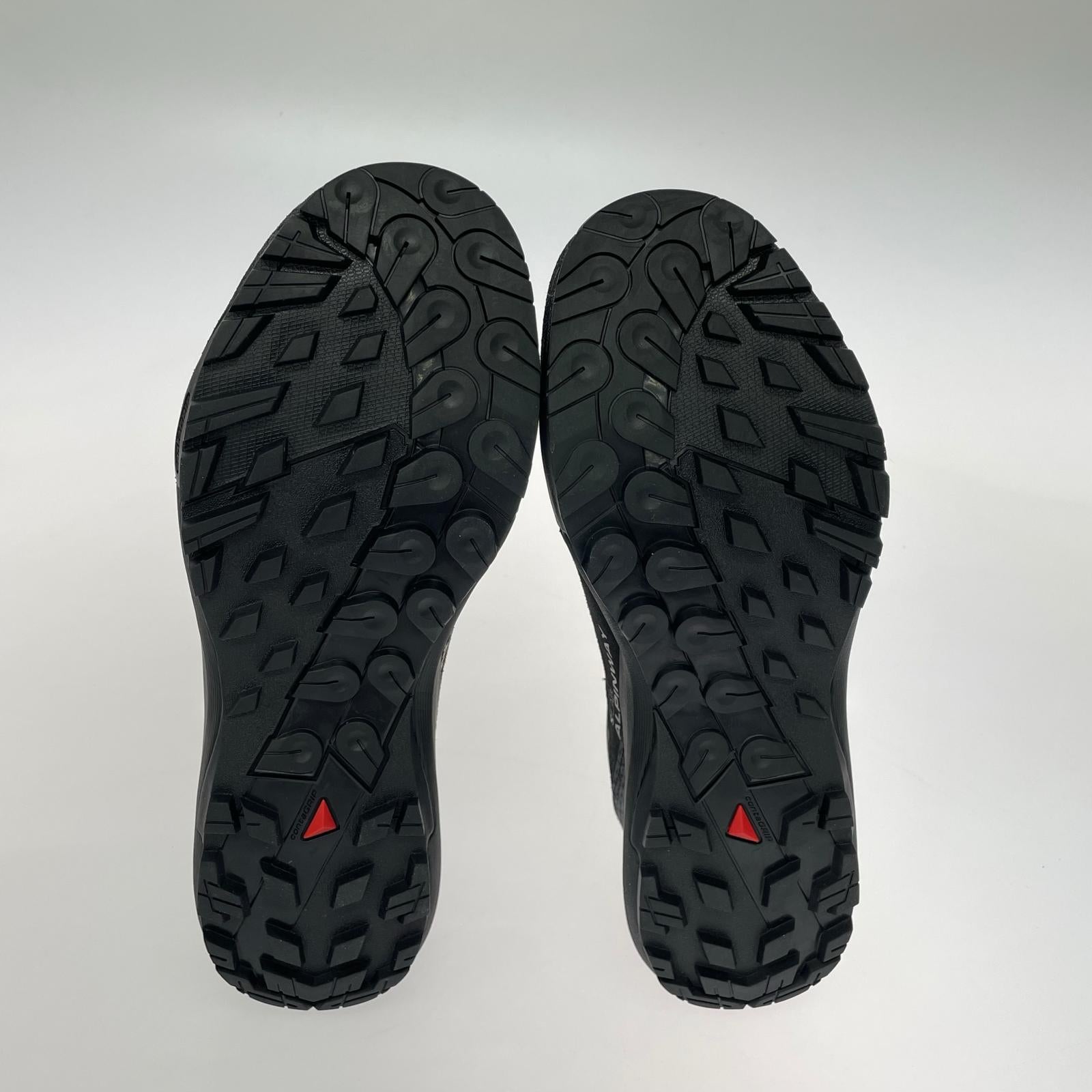 スニーカー SALOMON ALPINWAY ADVANCED 475957 (26.5) 26.5cm (US8 1/2 UK8 EU43) ブラック