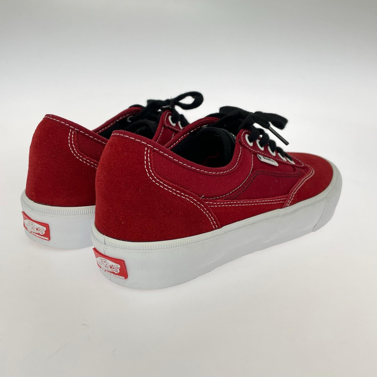 スニーカー VANS SKATE CURREN CAPLES 赤 (26.5) 26.5cm (US8 1/2 UK8 EU43) レッド