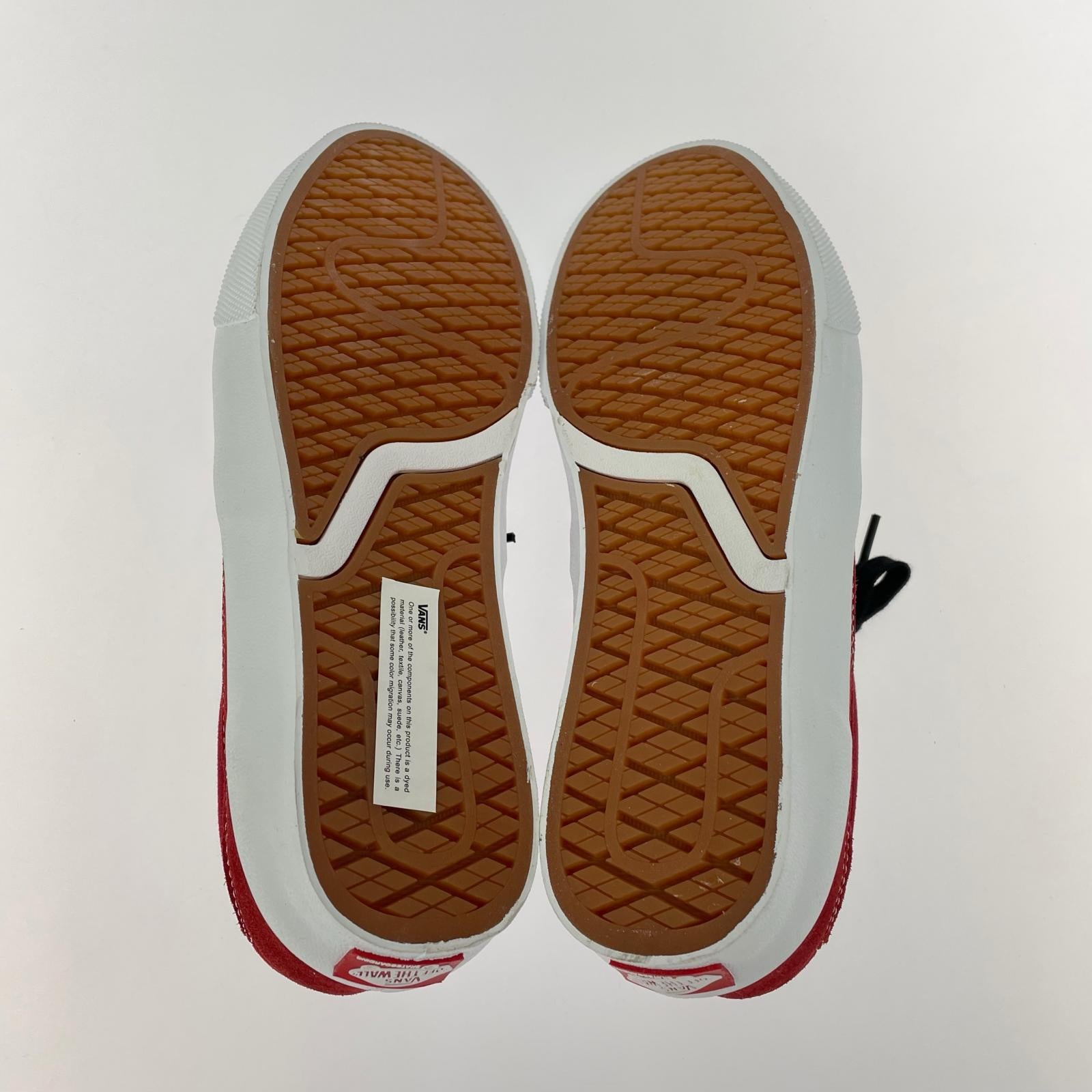スニーカー VANS SKATE CURREN CAPLES 赤 (26.5) 26.5cm (US8 1/2 UK8 EU43) レッド