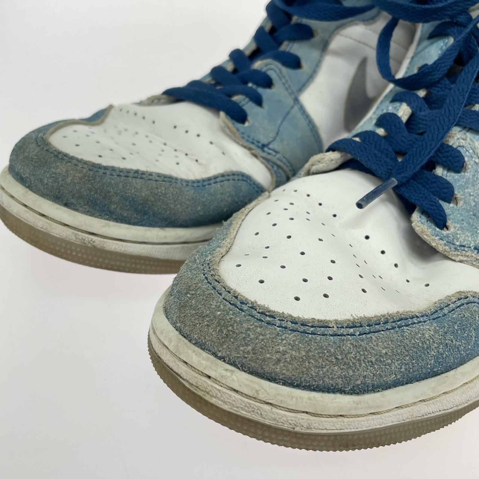 スニーカー Air Jordan 1 Mid SE White/Hyper Royal 30cm (US12 UK11 1/2 EU50)