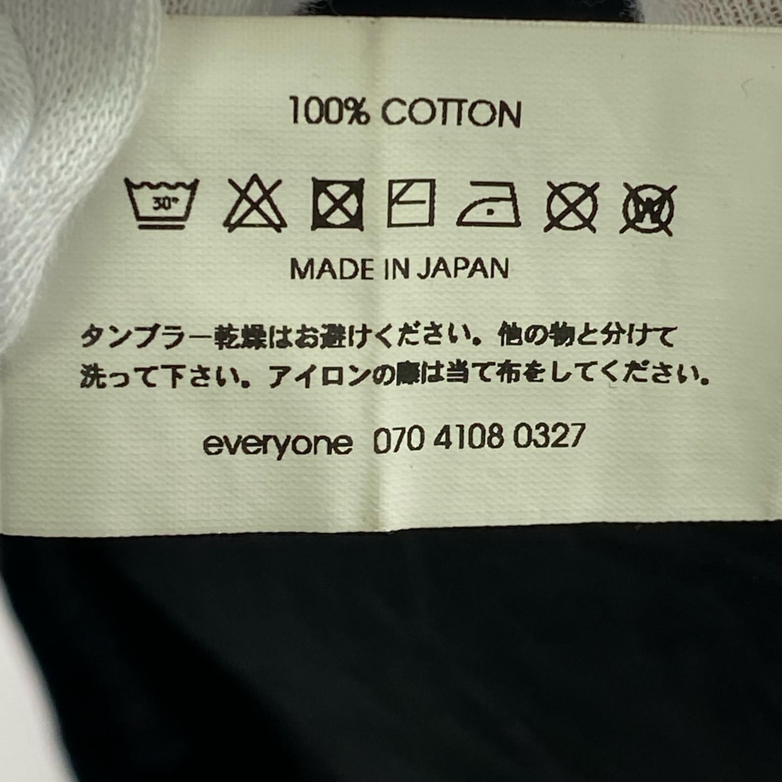 長袖Ｔシャツ cotton long sleeve t-shirt M ブラック