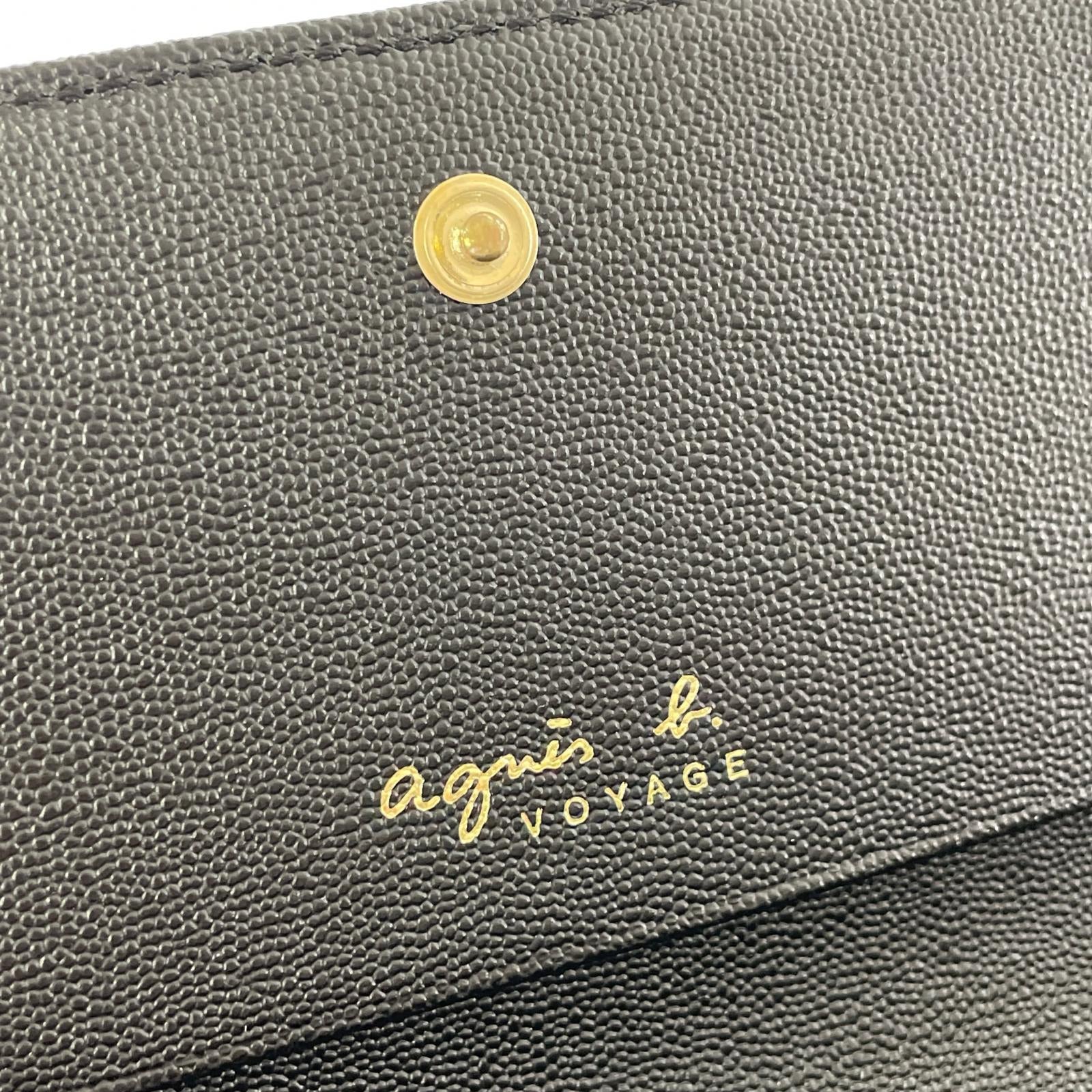 長財布 agnes b. 長財布 ブラック