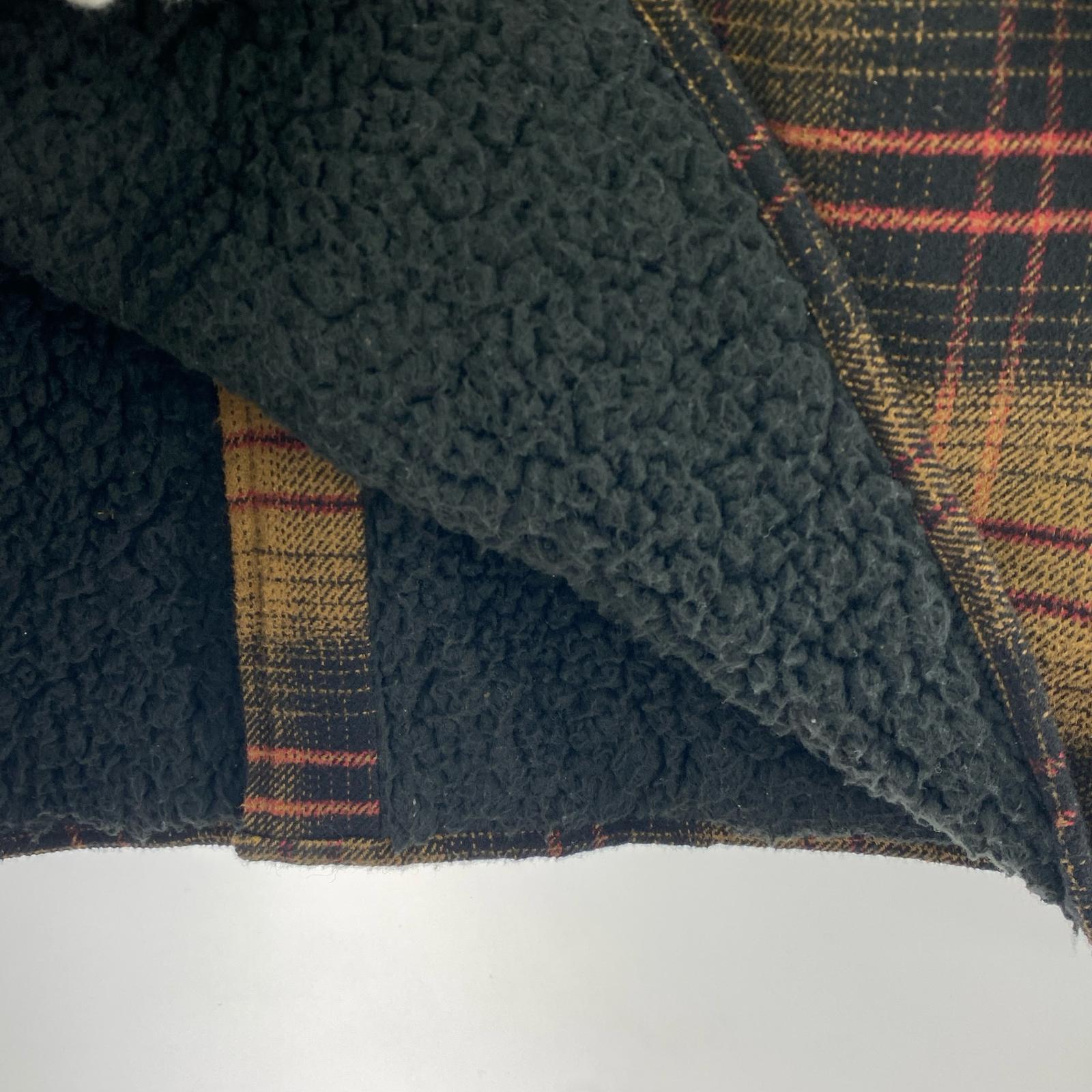 ジャケット 23AW LINED FLANNEL SNAP SHIRT M