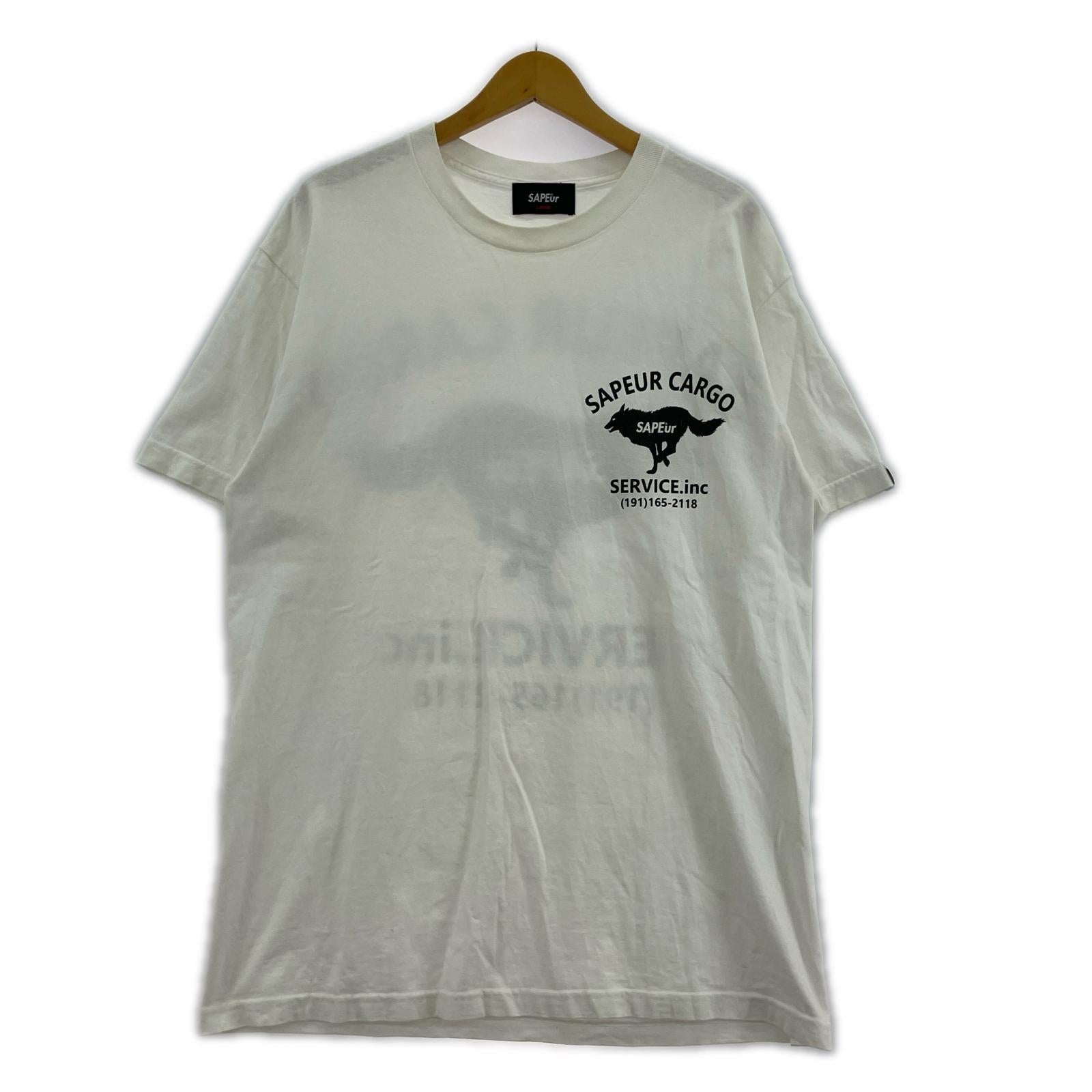 半袖Ｔシャツ SAPEUR CARGO　白 L ホワイト