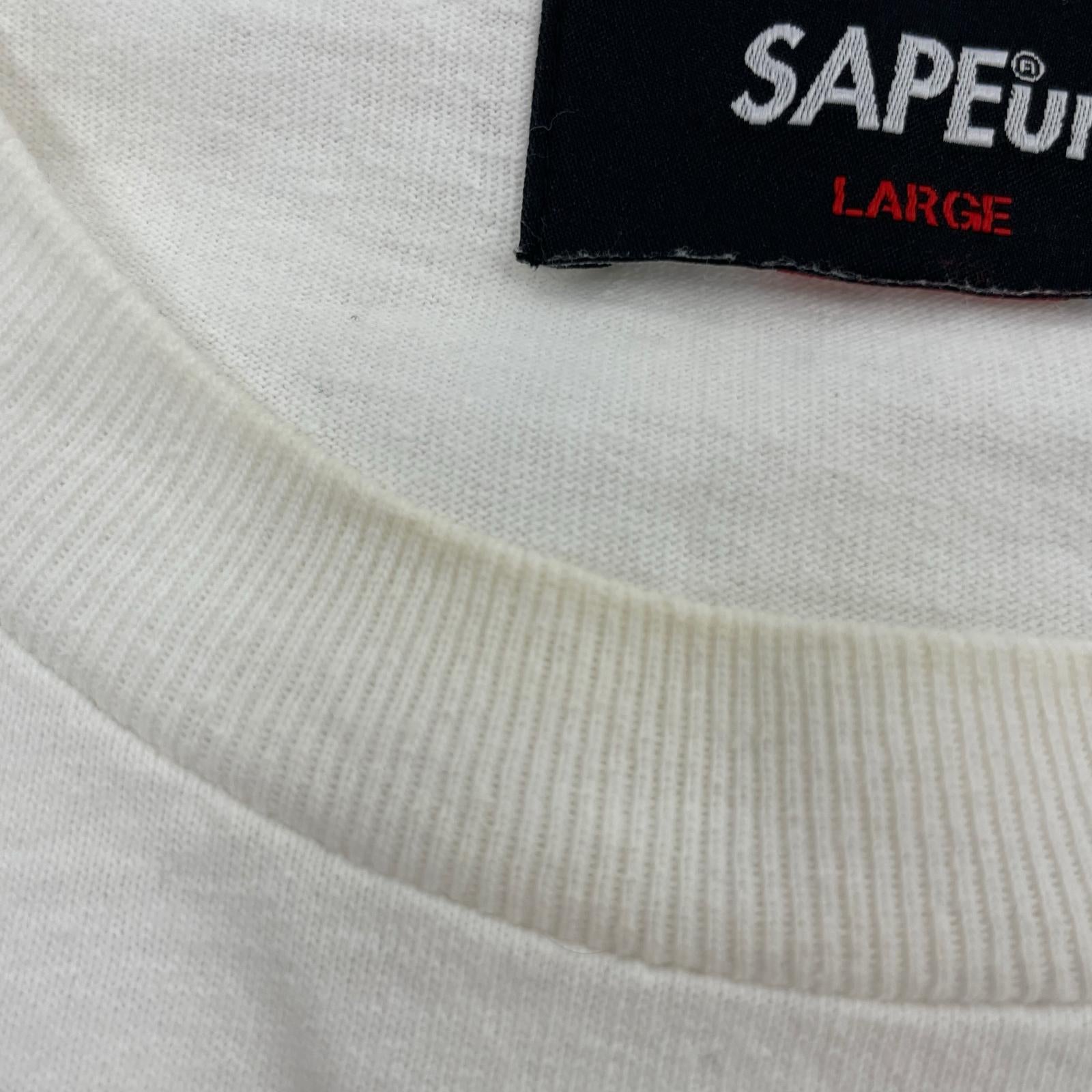 半袖Ｔシャツ SAPEUR CARGO　白 L ホワイト