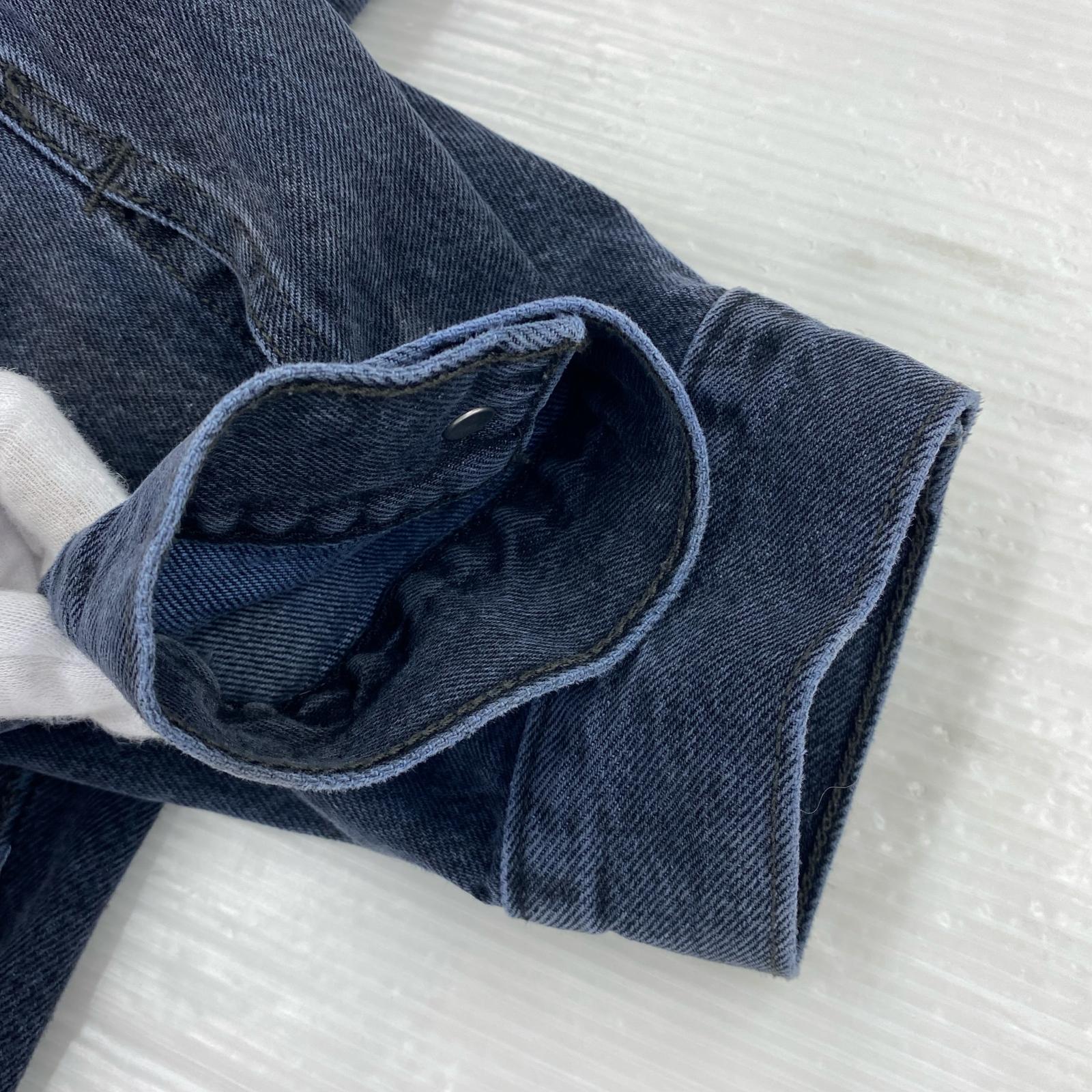 デニムジャケット premium ファースト トラッカージャケット M ブラック