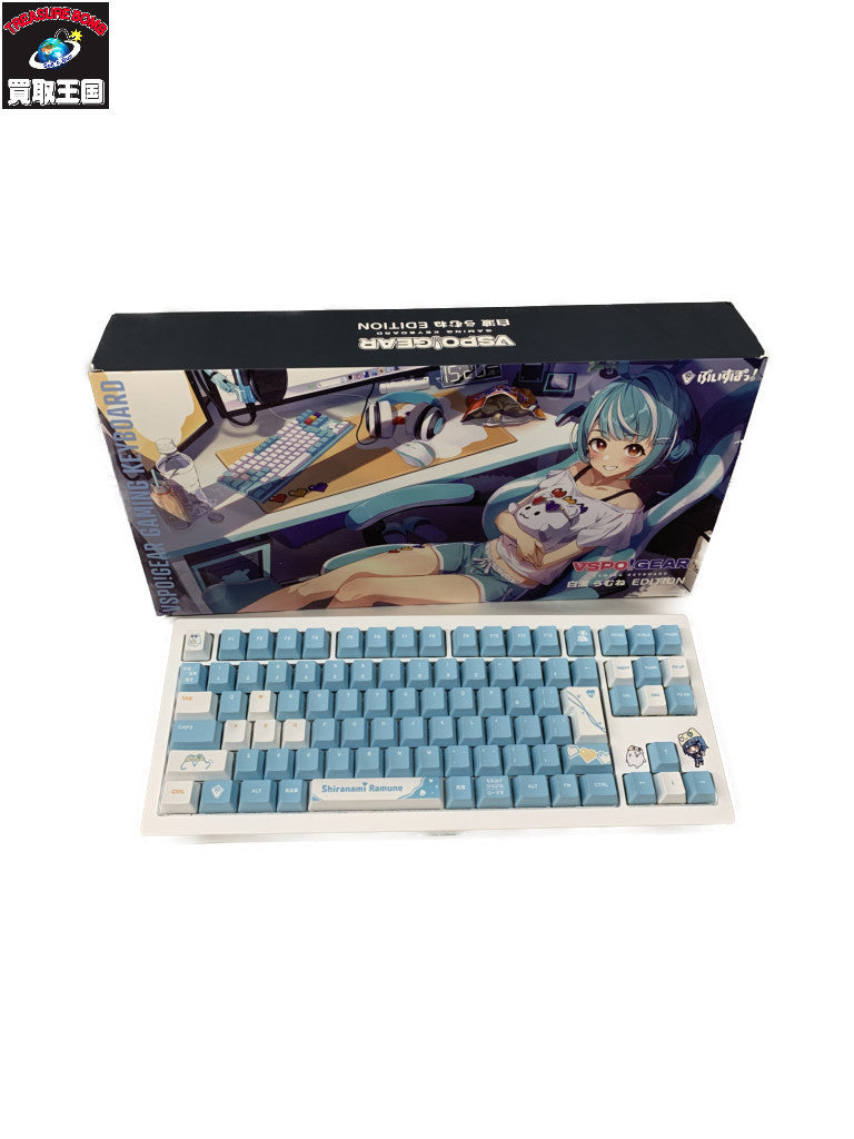 ぶいすぽっ！ VSPO!GEAR 白波らむね EDITION VSPO-KB PC周辺機器