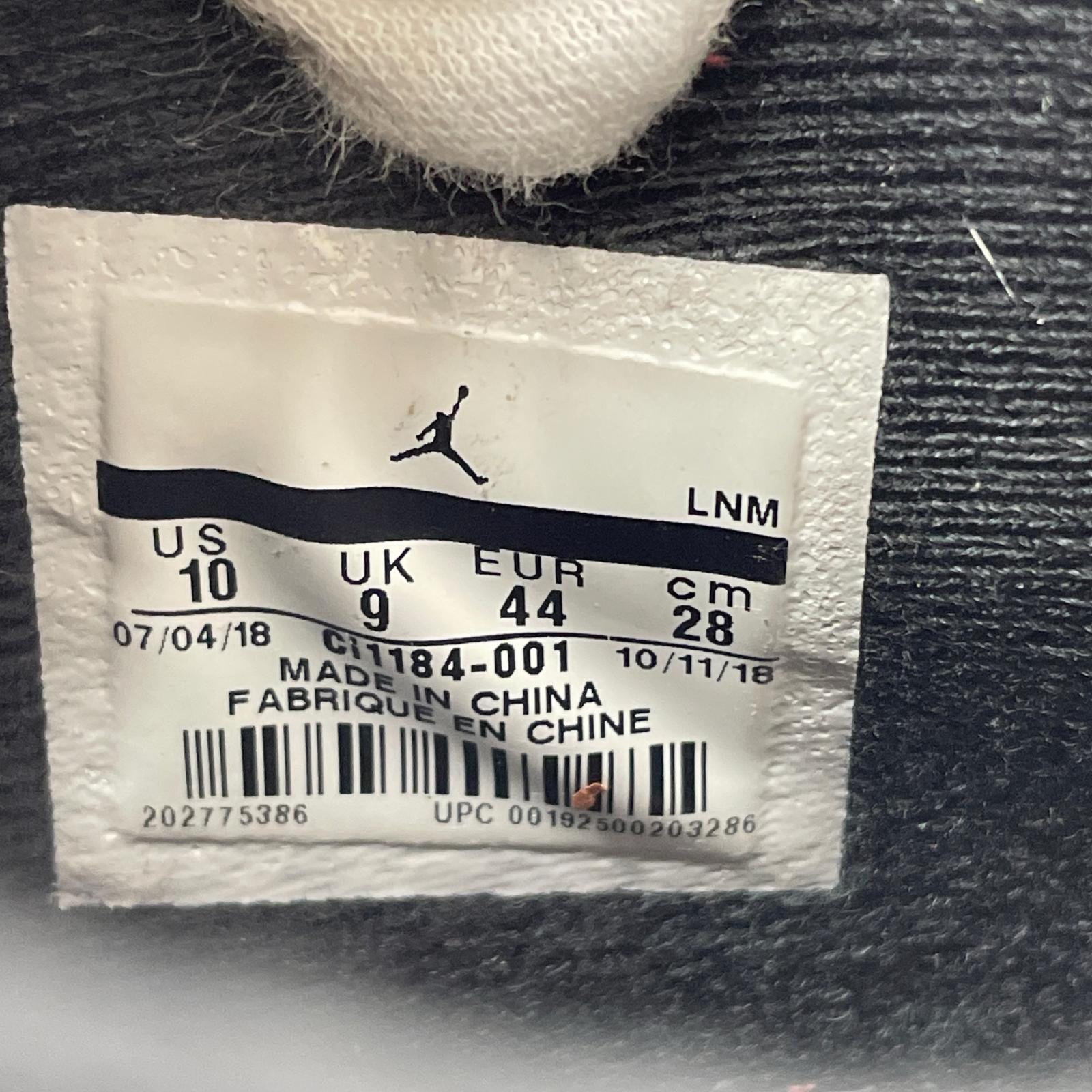 スニーカー Air Jordan 4 Retro (28.0cm) CI1184-001 28cm (US10 UK9 1/2 EU46) ブラック