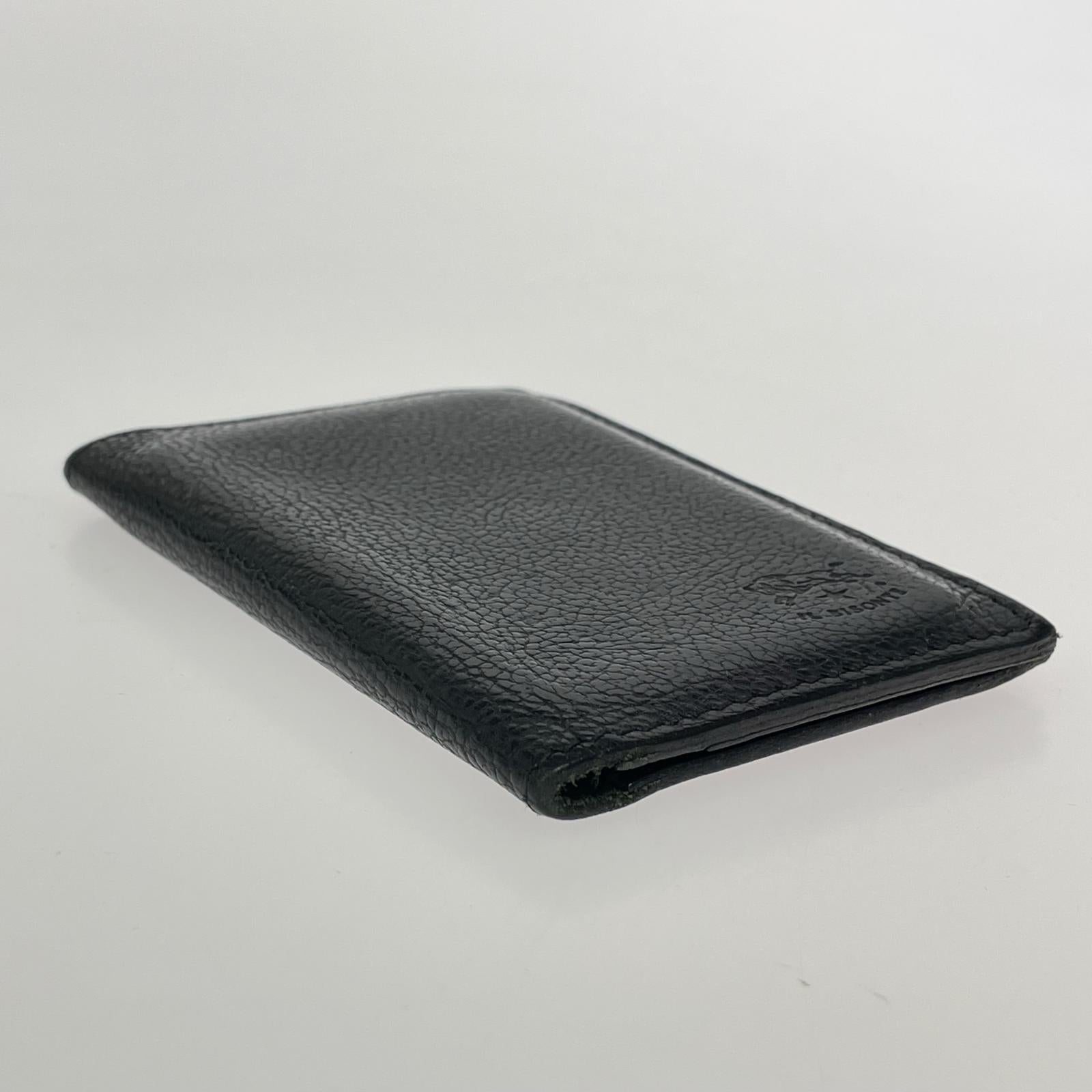 その他アクセサリー レザーカードケース BLK ブラック