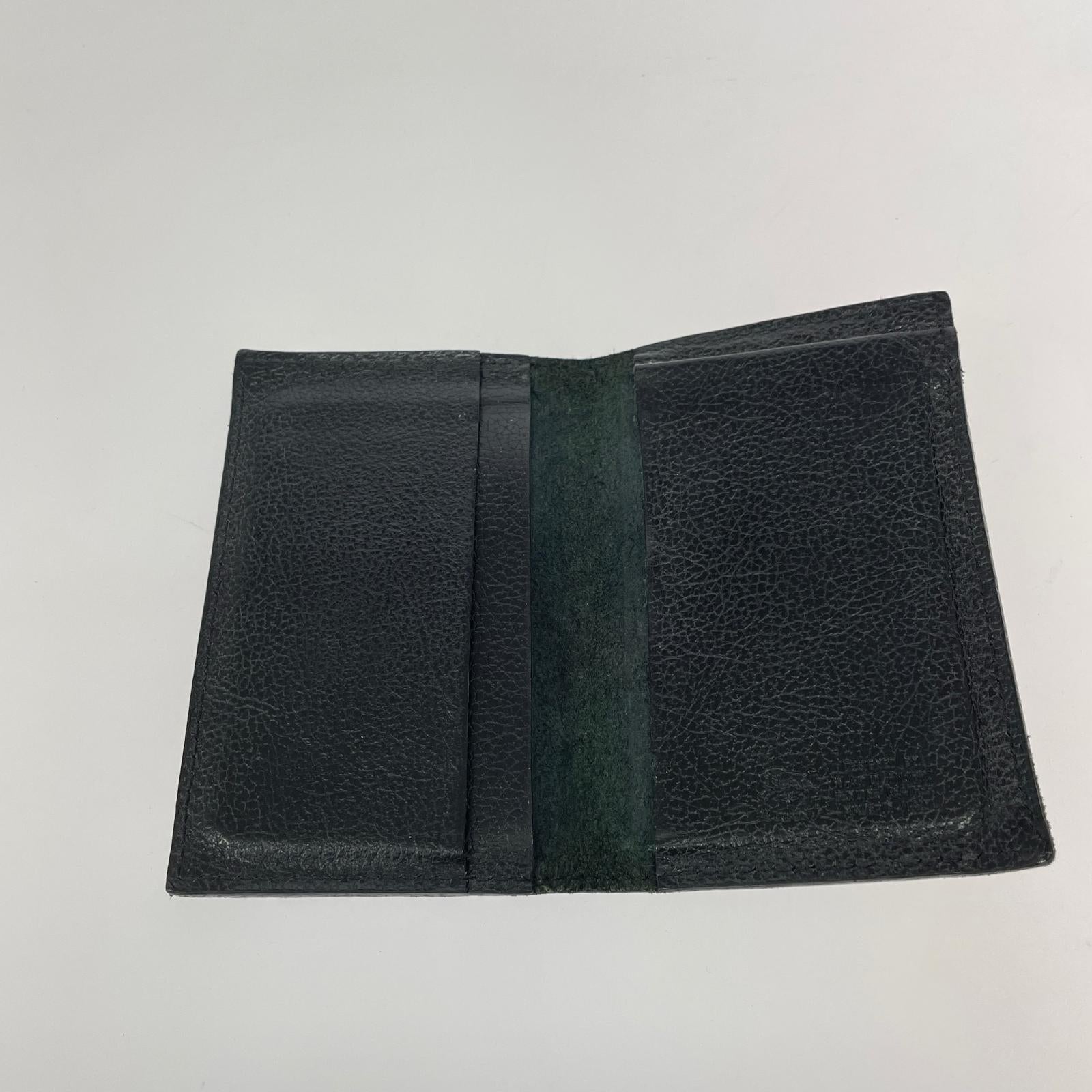 その他アクセサリー レザーカードケース BLK ブラック