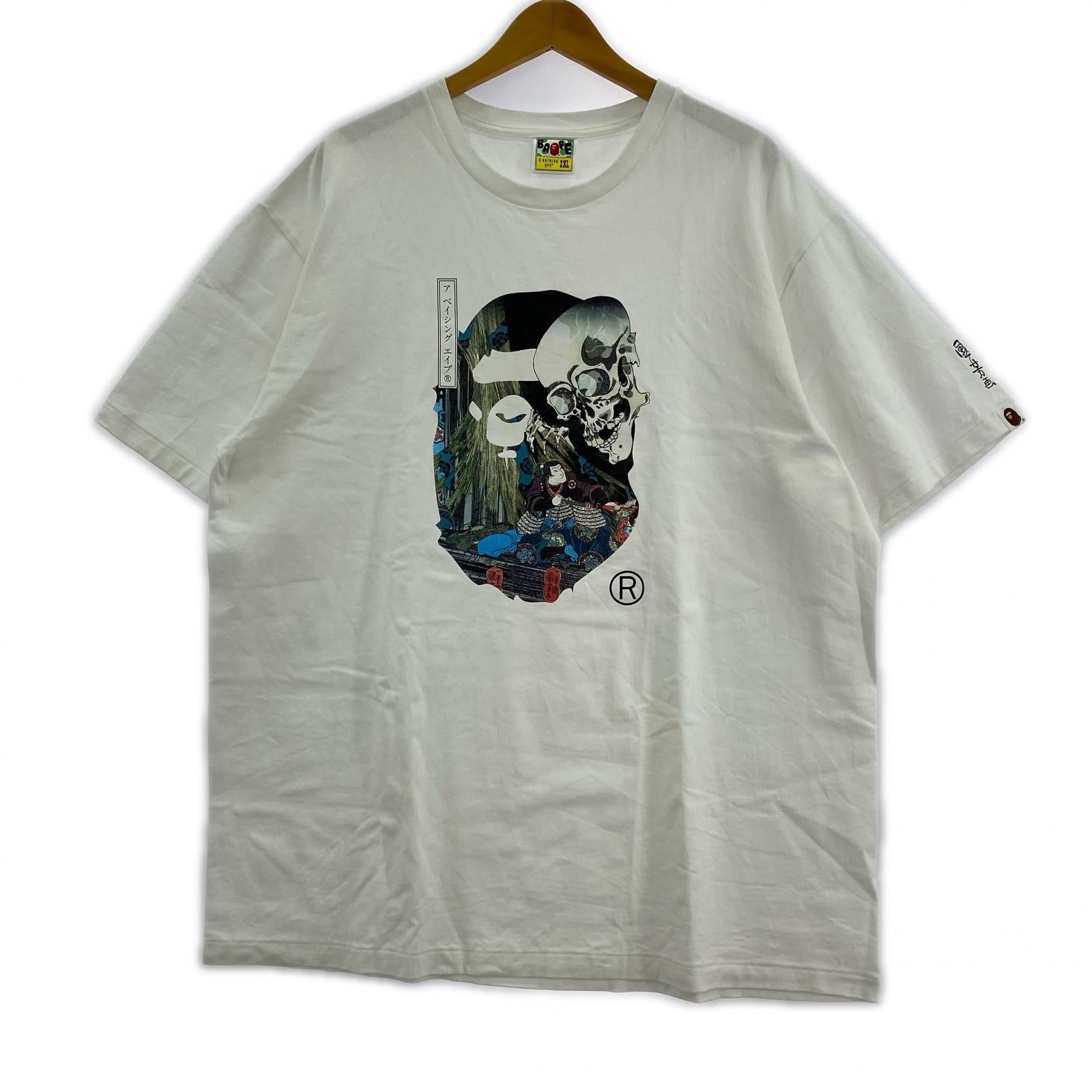 半袖Ｔシャツ x UKIYO-E Ape Head Tee #3 "White" 2XL ホワイト