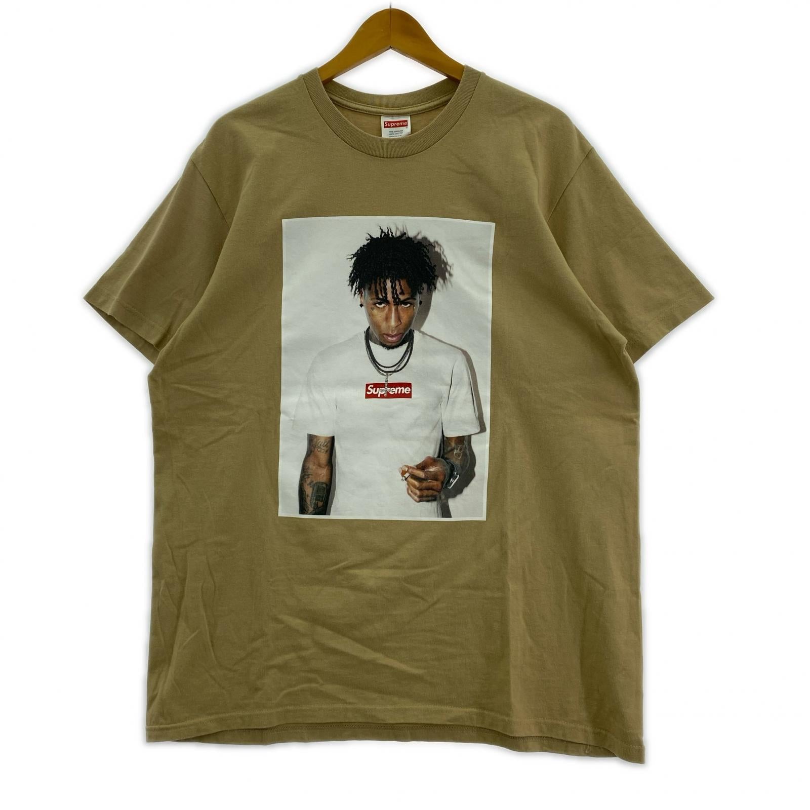半袖Ｔシャツ 23AW USA製 NBA Youngboy BEG SIZE L L ベージュ