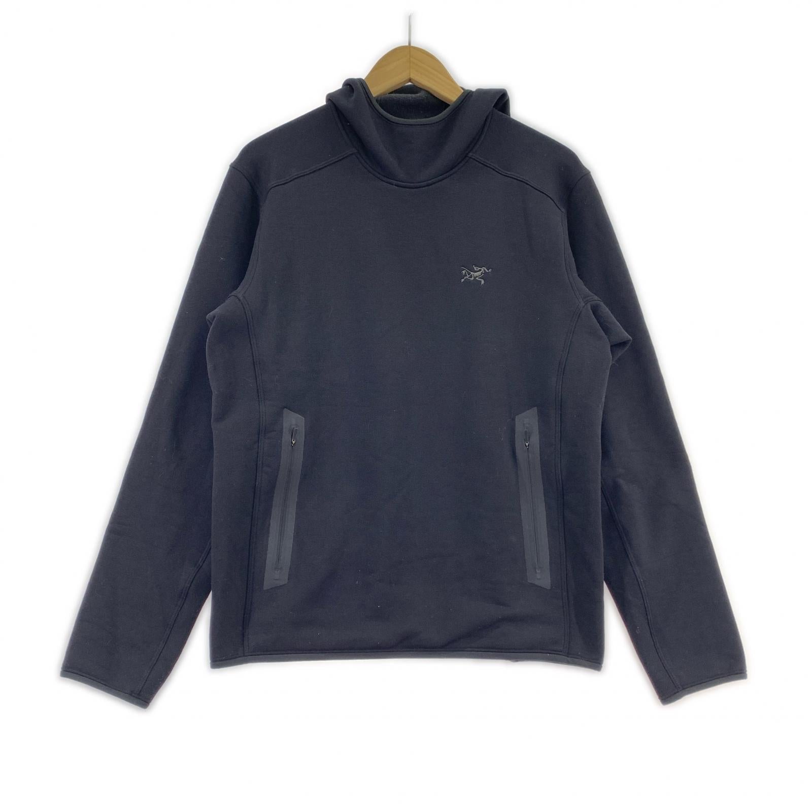 パーカー ARC'TERYX KYANITE PULLOVER HOODY X000008444 黒 (S) S ブラック