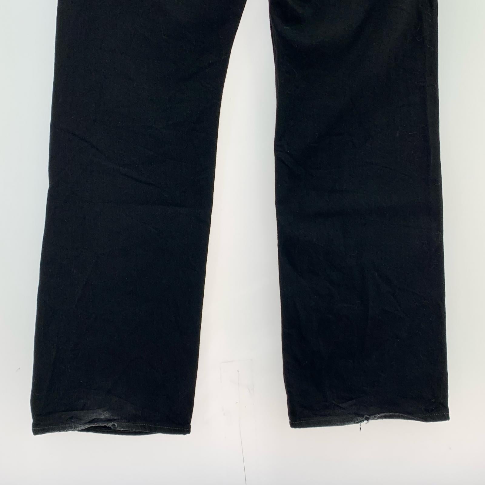 デニムパンツ Acne Studios レギュラーフィットジーンズ 2010M 黒 (S) S ブラック