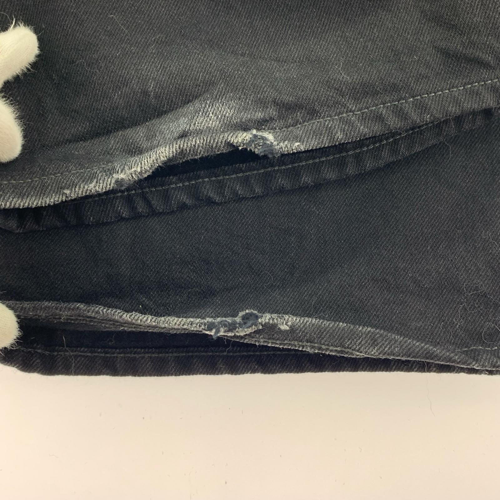 デニムパンツ Acne Studios レギュラーフィットジーンズ 2010M 黒 (S) S ブラック