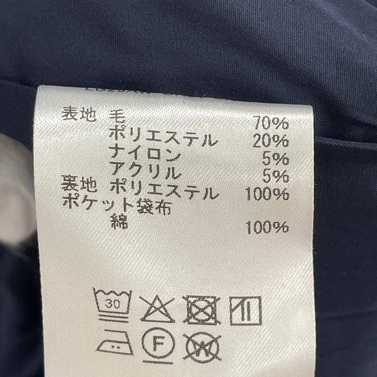 ジャケット LB25AW-BR01 紺 (3)