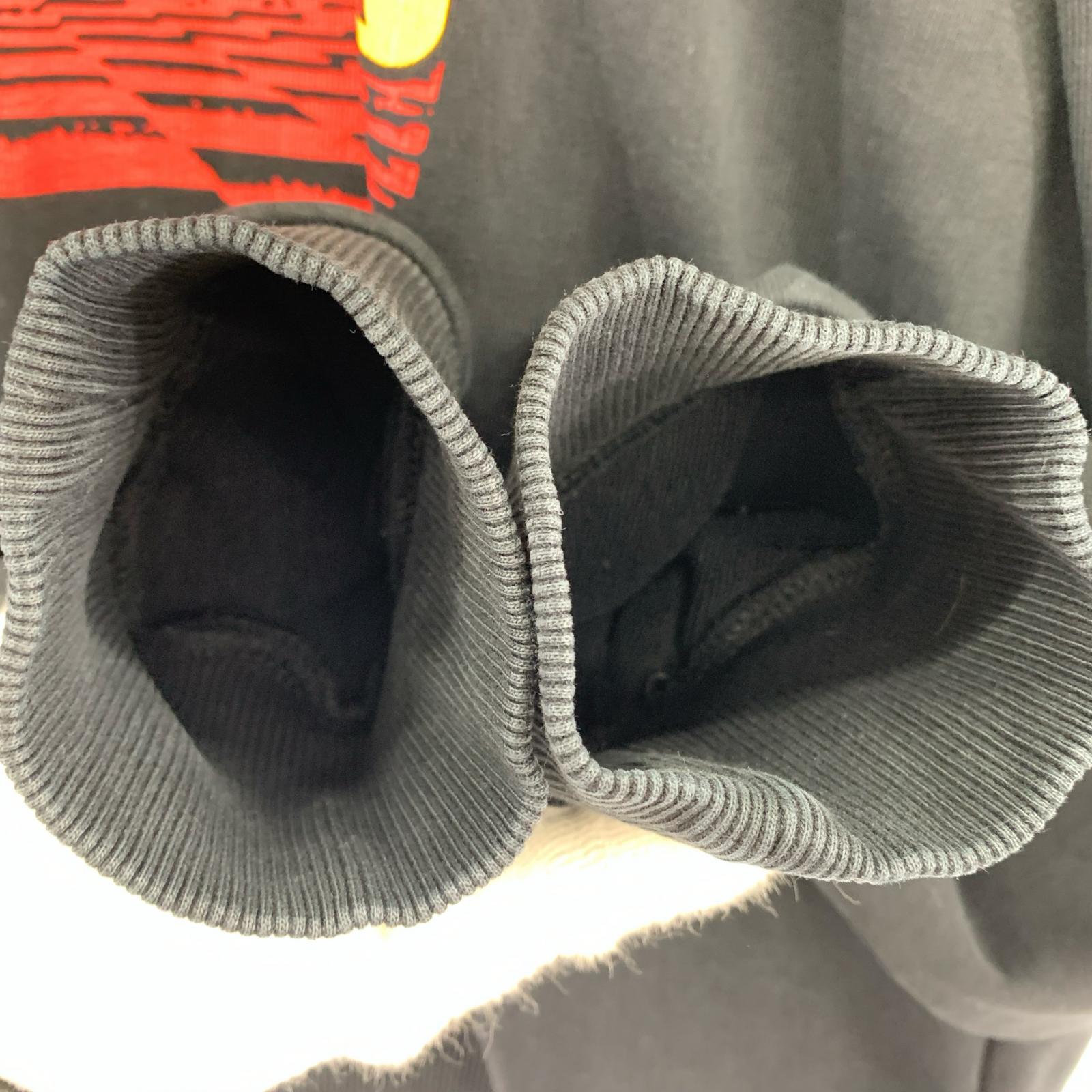 スウェット グラフィックプリント 黒 (XL) ブラック