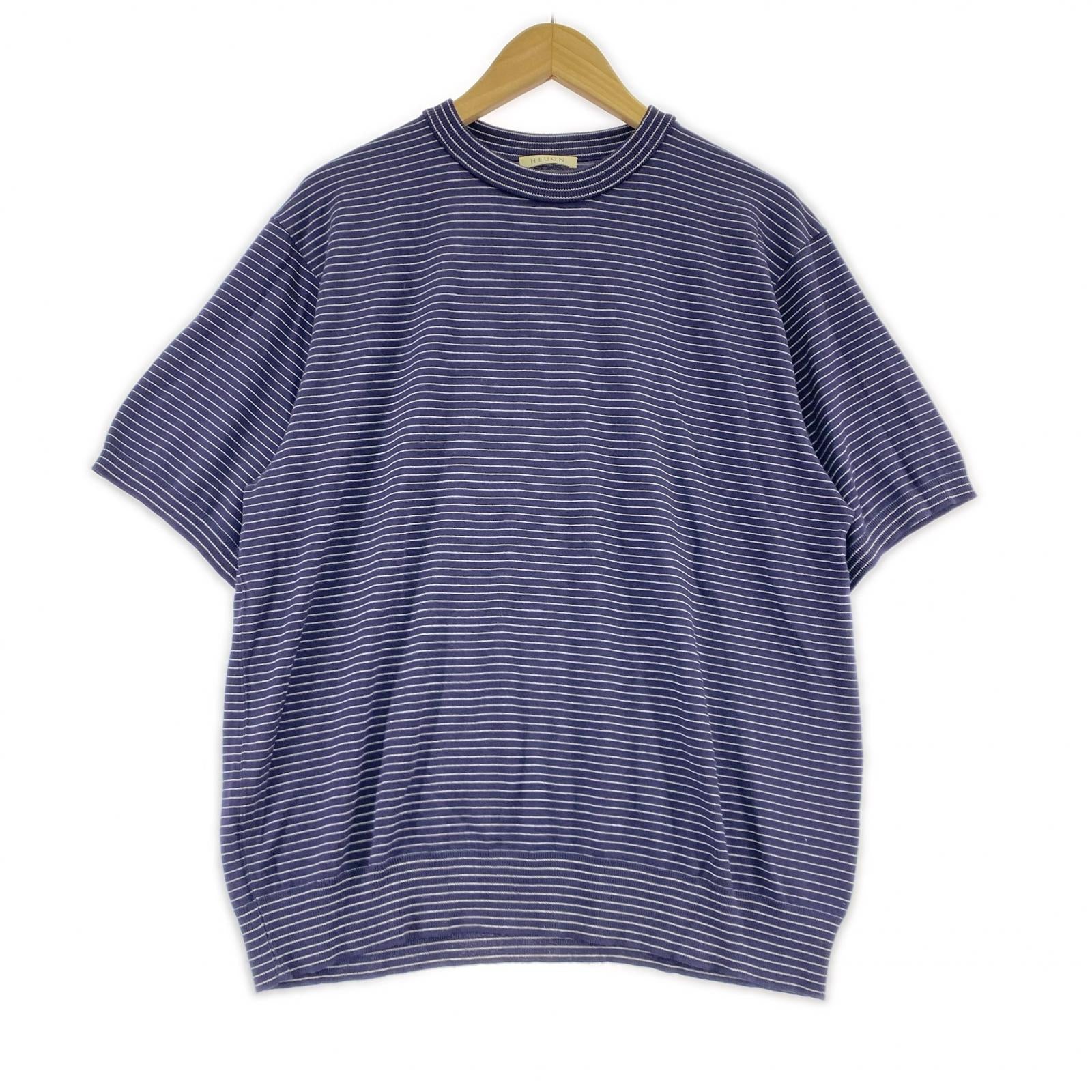 半袖Ｔシャツ HEUGN Roger Border ボーダーTee 2 紺 2