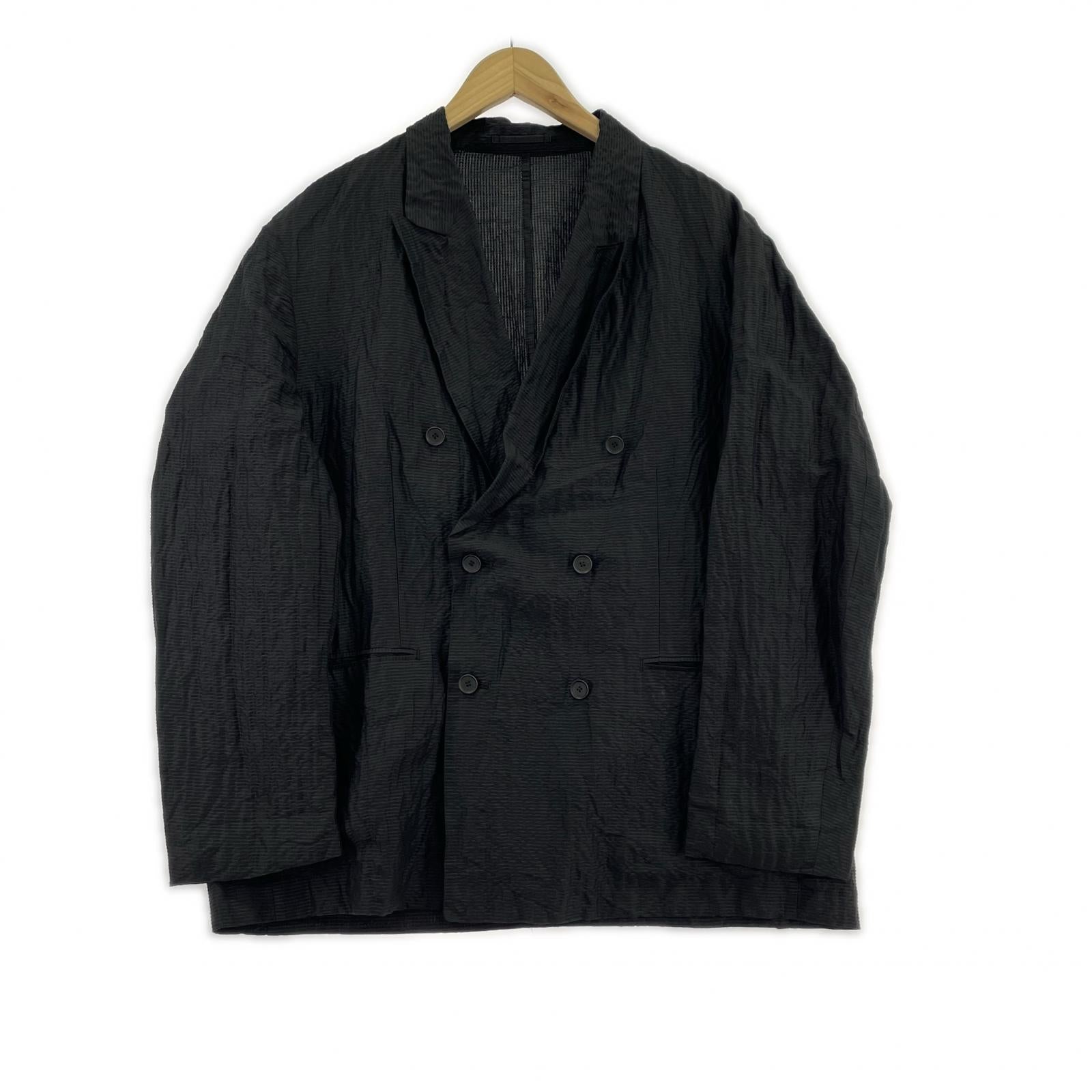 ジャケット テーラードジャケット　リネン IM24AW03634 L ブラック