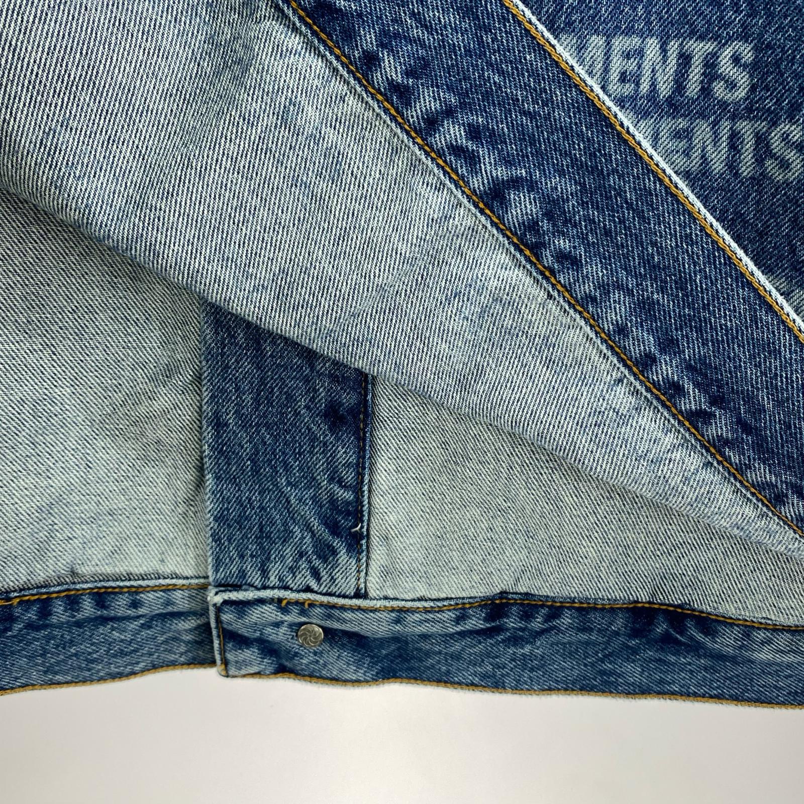 デニムジャケット Stamped Logo Denim Jacket/M/AB14196 ブルー