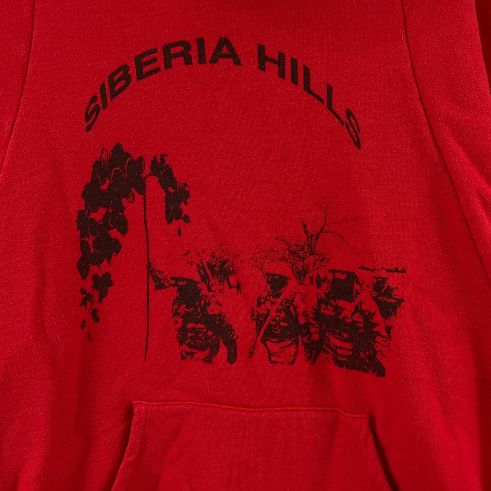 パーカー siberia hills 限定30枚 restir限定カラー レッド L