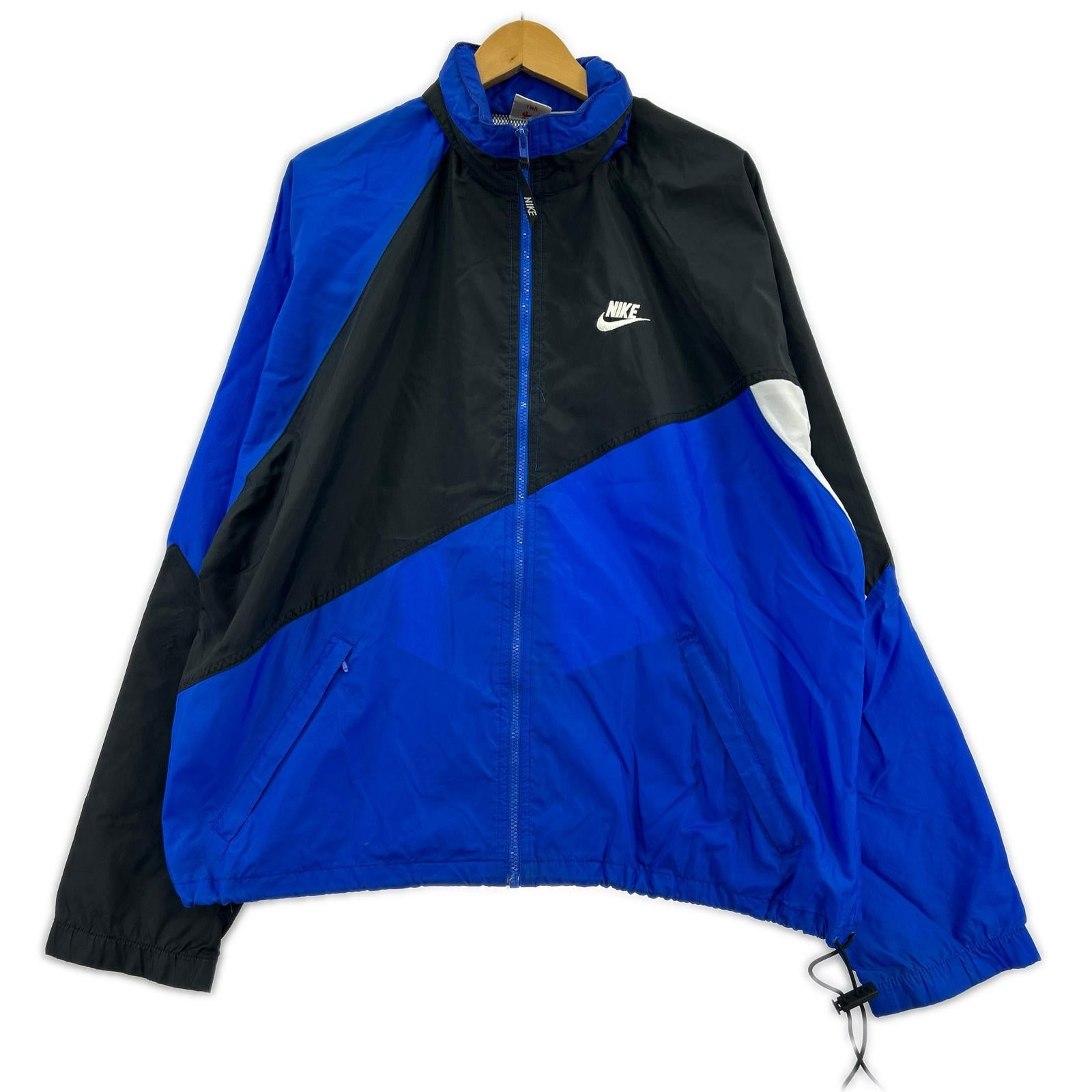 ジャケット 90s ナイロンジャケット ブルー L