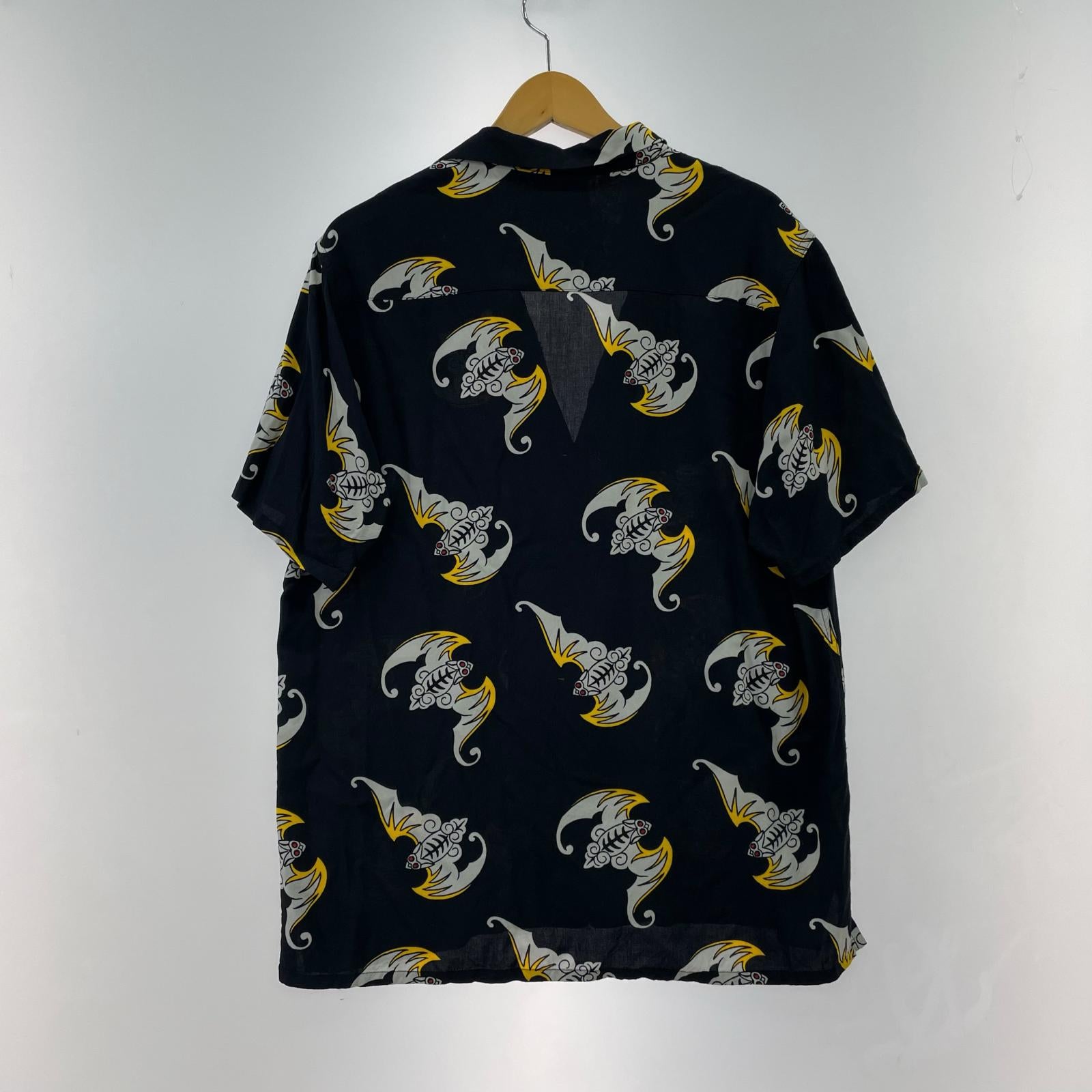 半袖シャツ BLACK LABEL/BETZ ALOHA SHIRT/M/総柄 S ネイビー