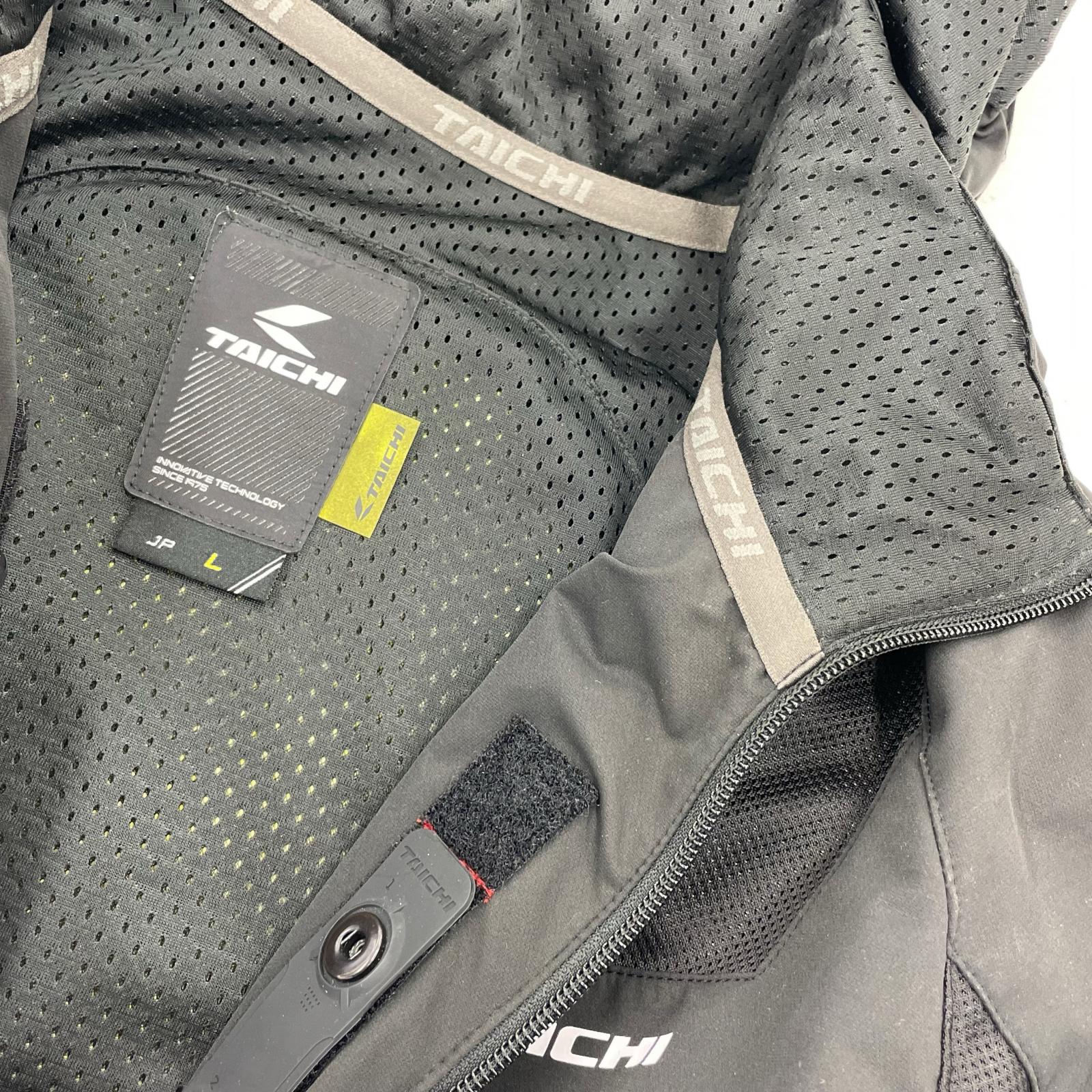 ジャケット TAICHI レーシングジャケット ブラック (L) L ブラック