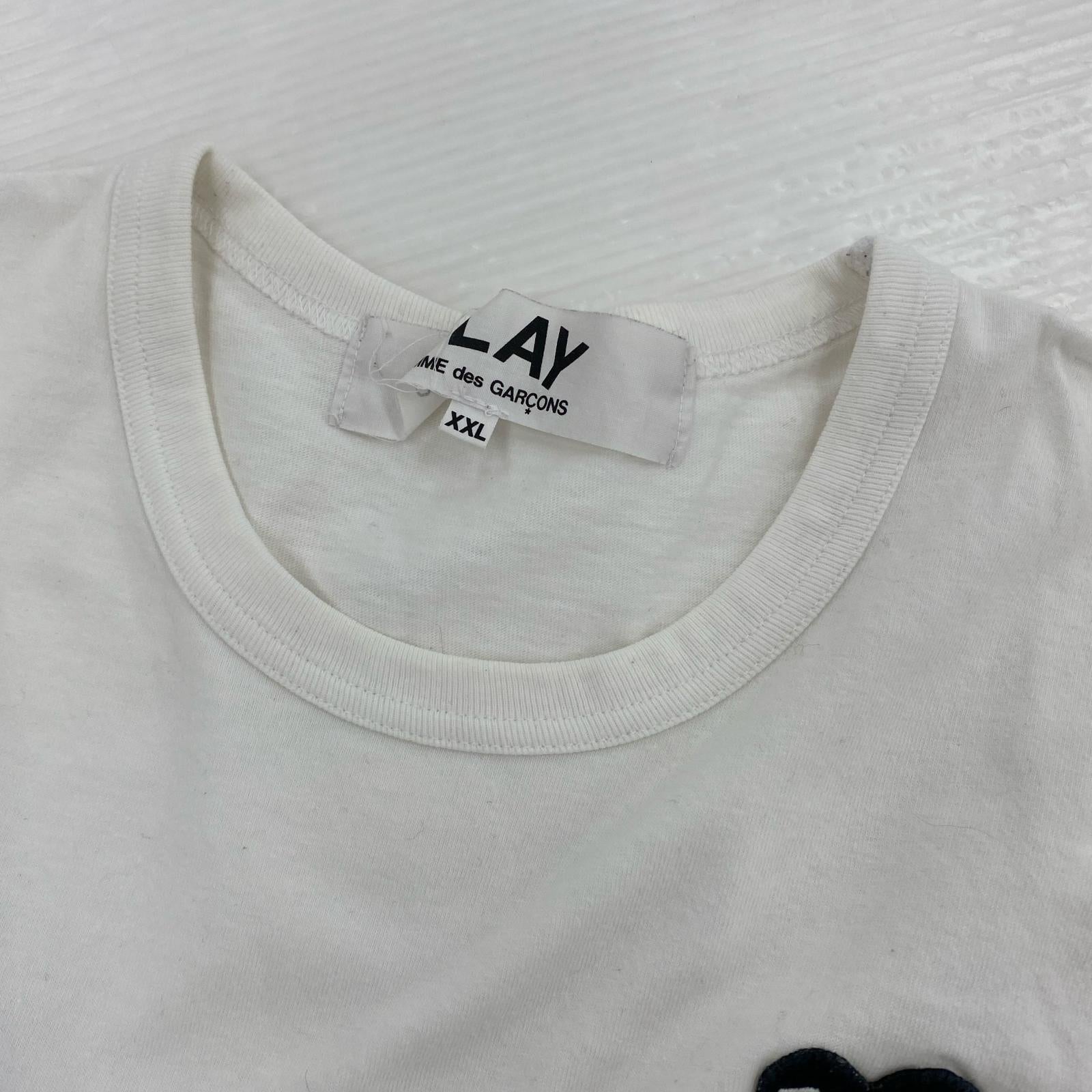 半袖Ｔシャツ S/S BLACK HEART LOGO TEE WHITE XXL ホワイト