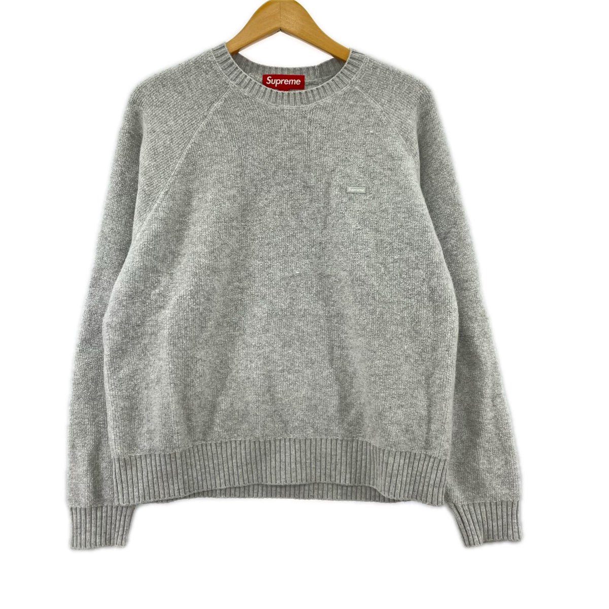 ニット 24aw Terry Small BOX LOGO Sweater S GRY S グレー