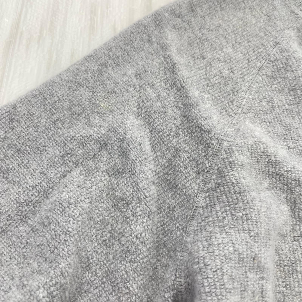 ニット 24aw Terry Small BOX LOGO Sweater S GRY S グレー