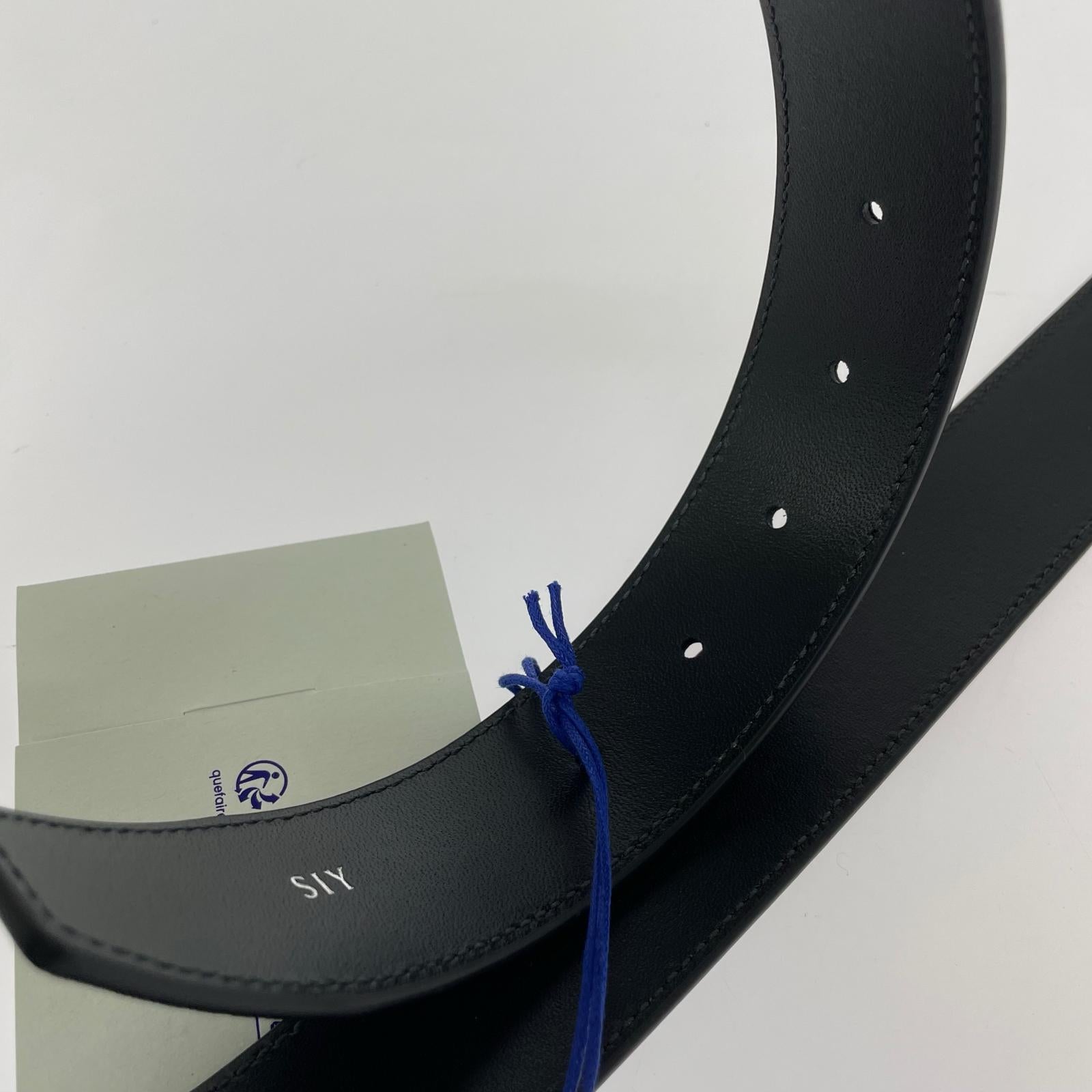 その他アクセサリー 総柄レザーベルト BLK ブラック
