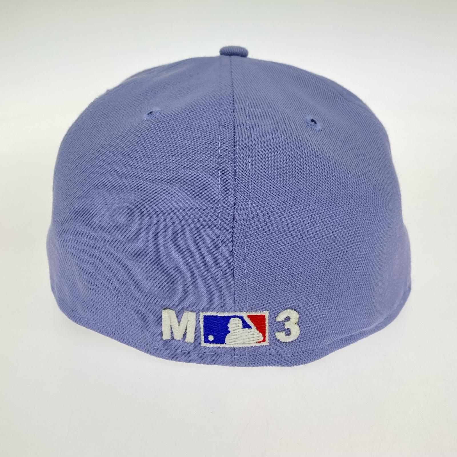キャップ world series　紫 パープル