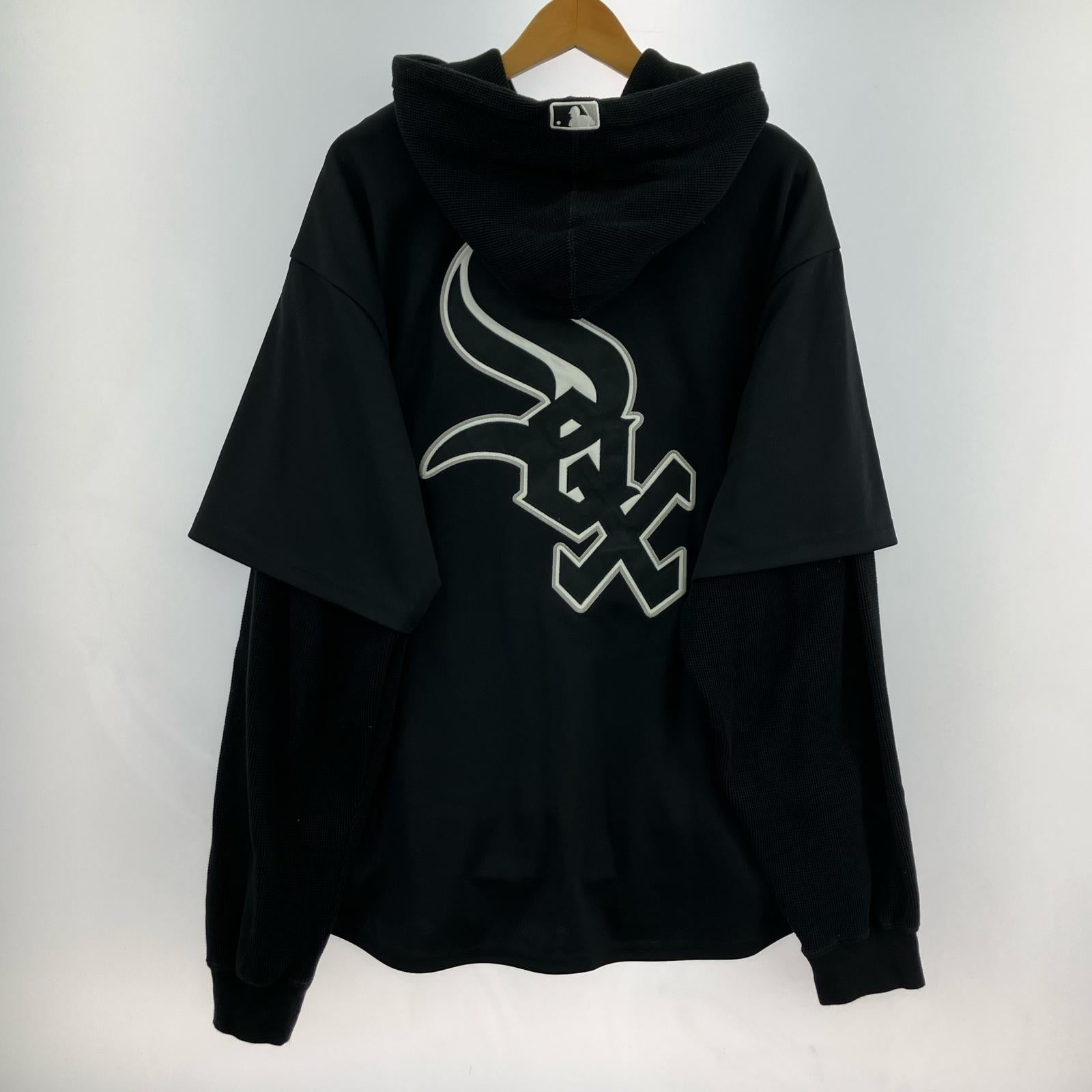 パーカー 25AW Hooded Baseball Jersey L ブラック