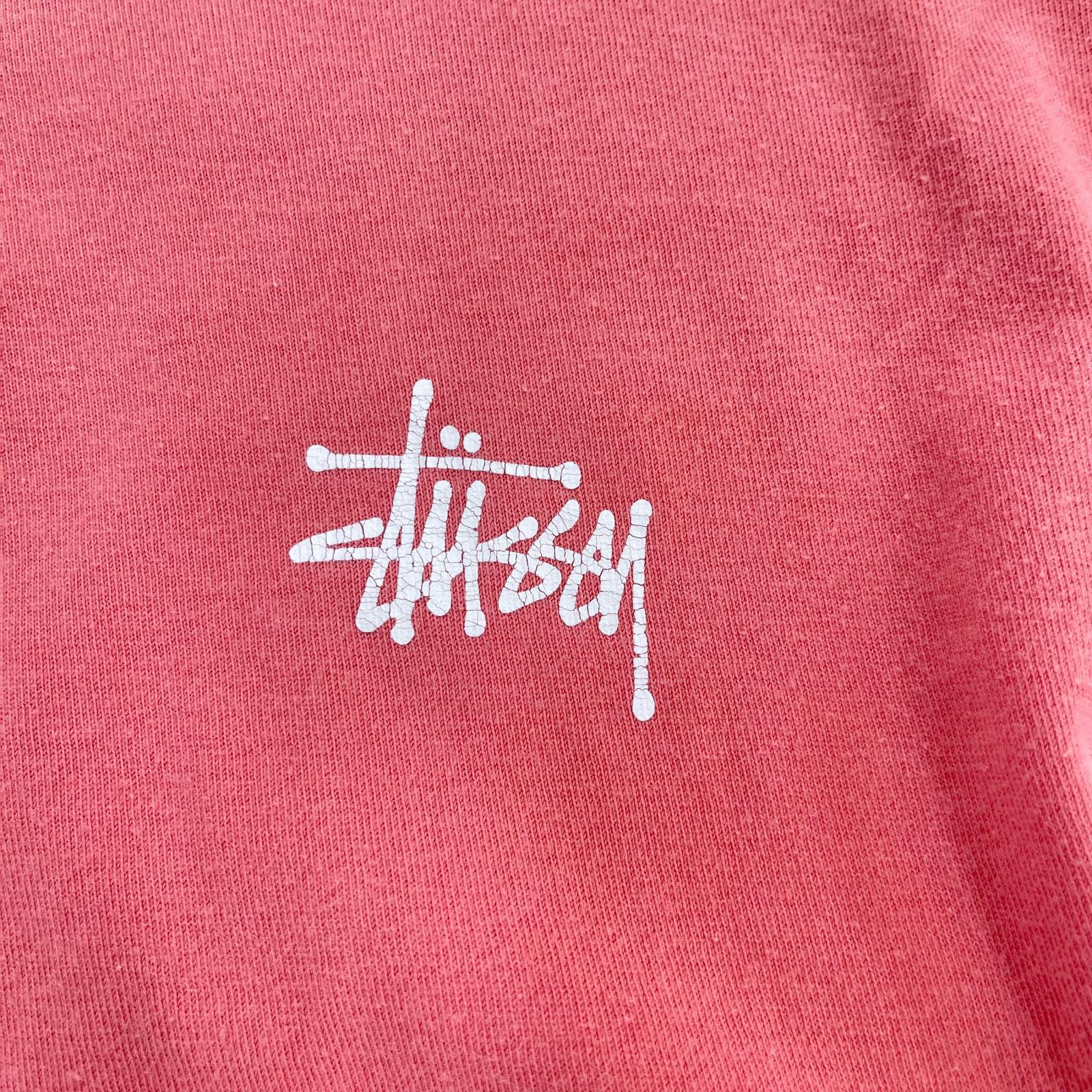 半袖Ｔシャツ STUSSY 半袖Tシャツ・カットソー M ピンク